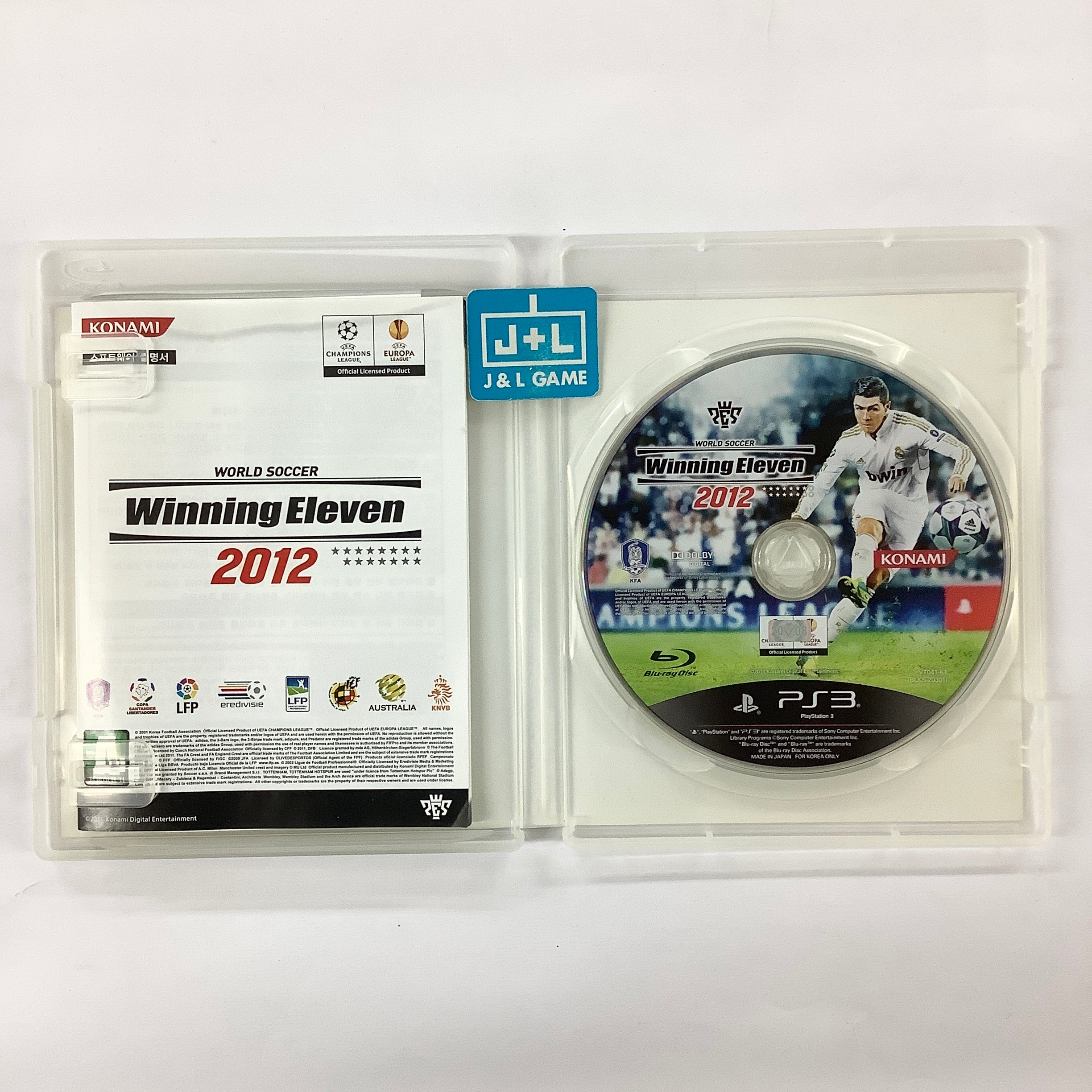 World Soccer Winning Eleven 2012 - (PS3) PlayStation 3 [Pre-Owned] (Korean Import) Video Games Konami   