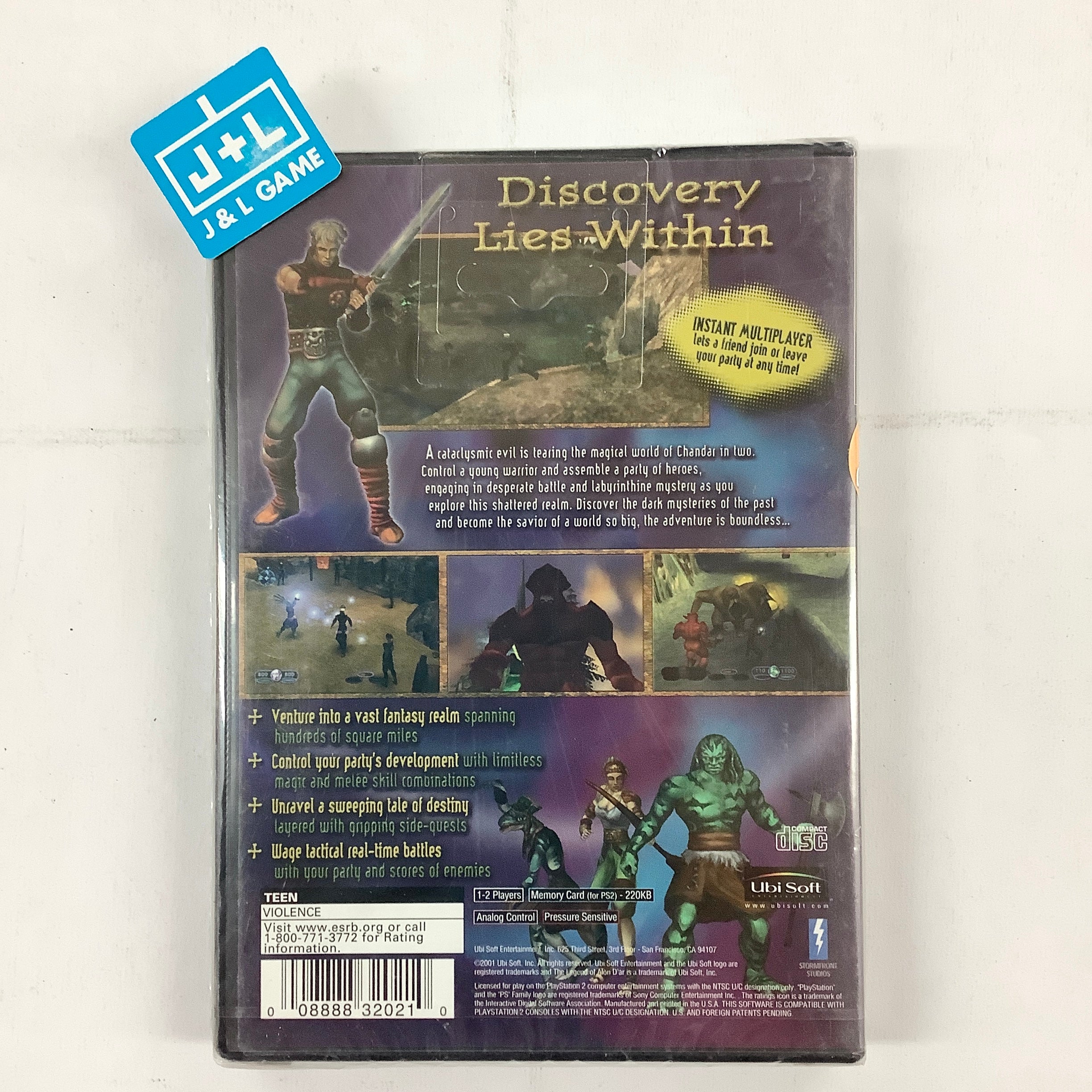 The Legend of Alon D'ar - (PS2) PlayStation 2 Video Games Ubisoft   