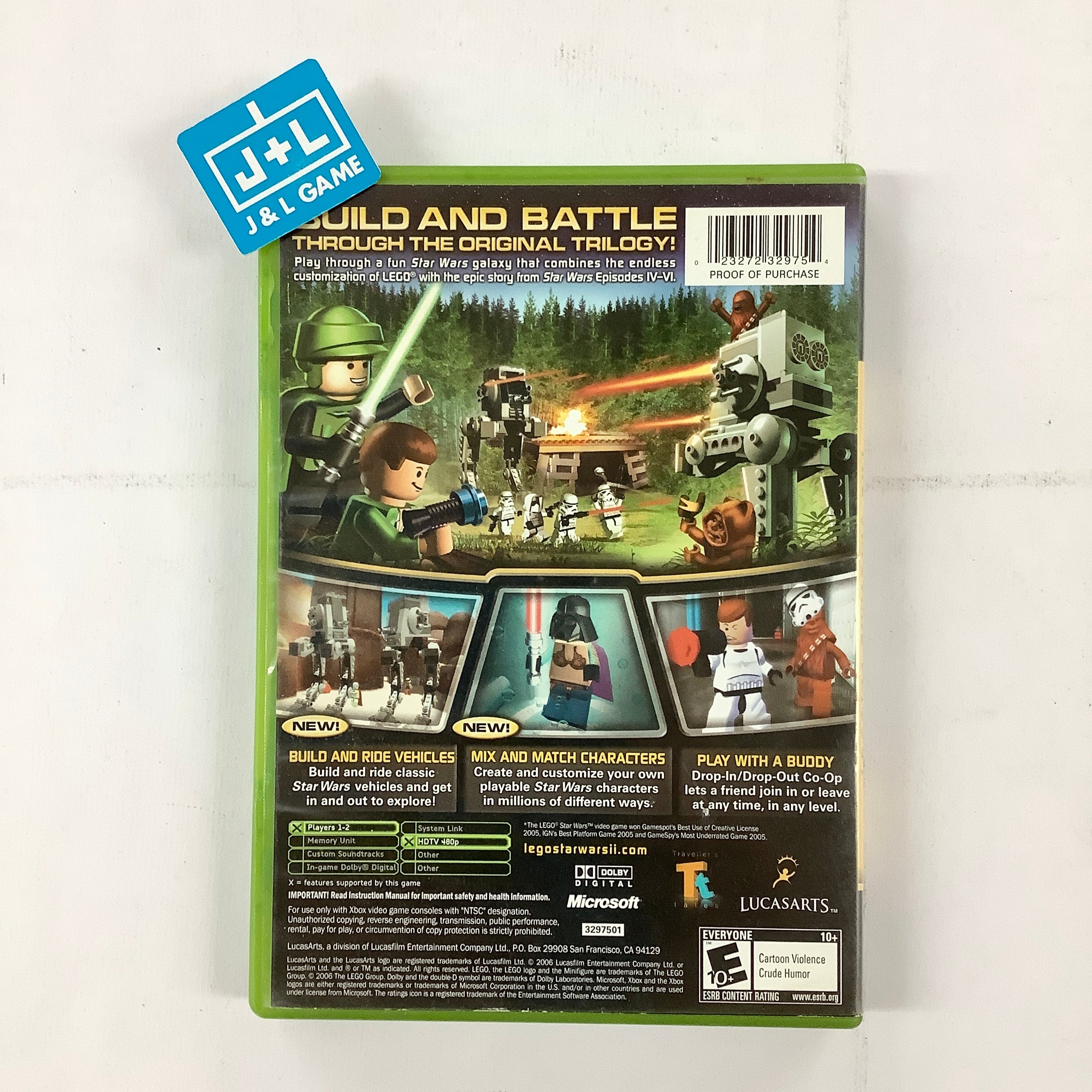 LEGO Star Wars II: The Original Trilogy - (XB) Xbox [Pre-Owned] Video Games LucasArts   