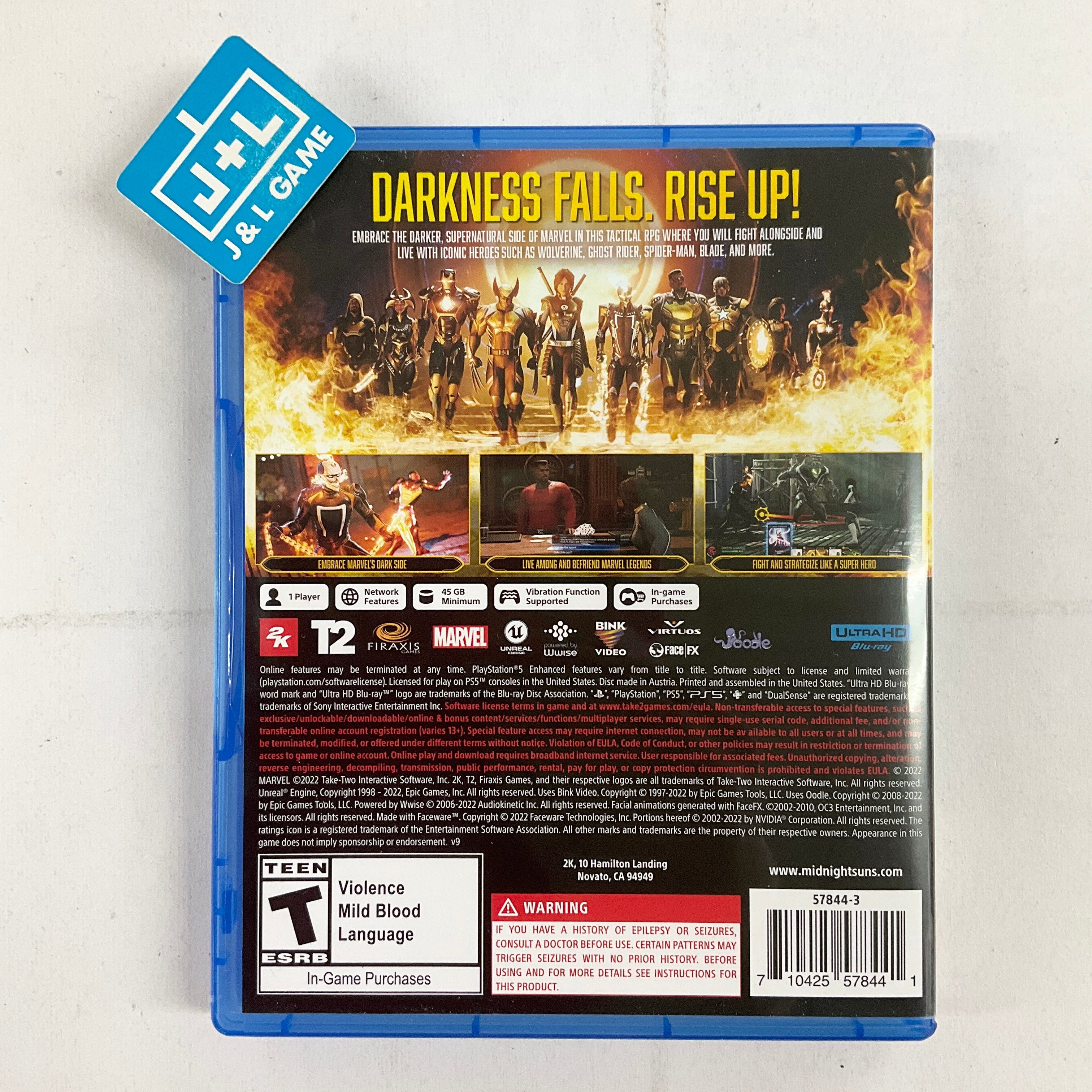 Marvel's Midnight Suns (Enhanced Edition) - (PS5