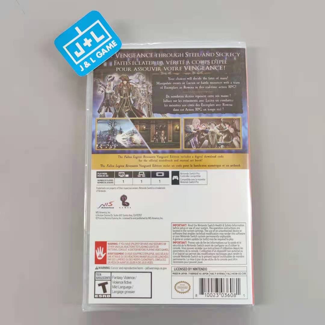 Fallen Legion Revenants (Vanguard Edition) - (NSW) Nintendo Switch [Pre-Owned] Video Games NIS America   