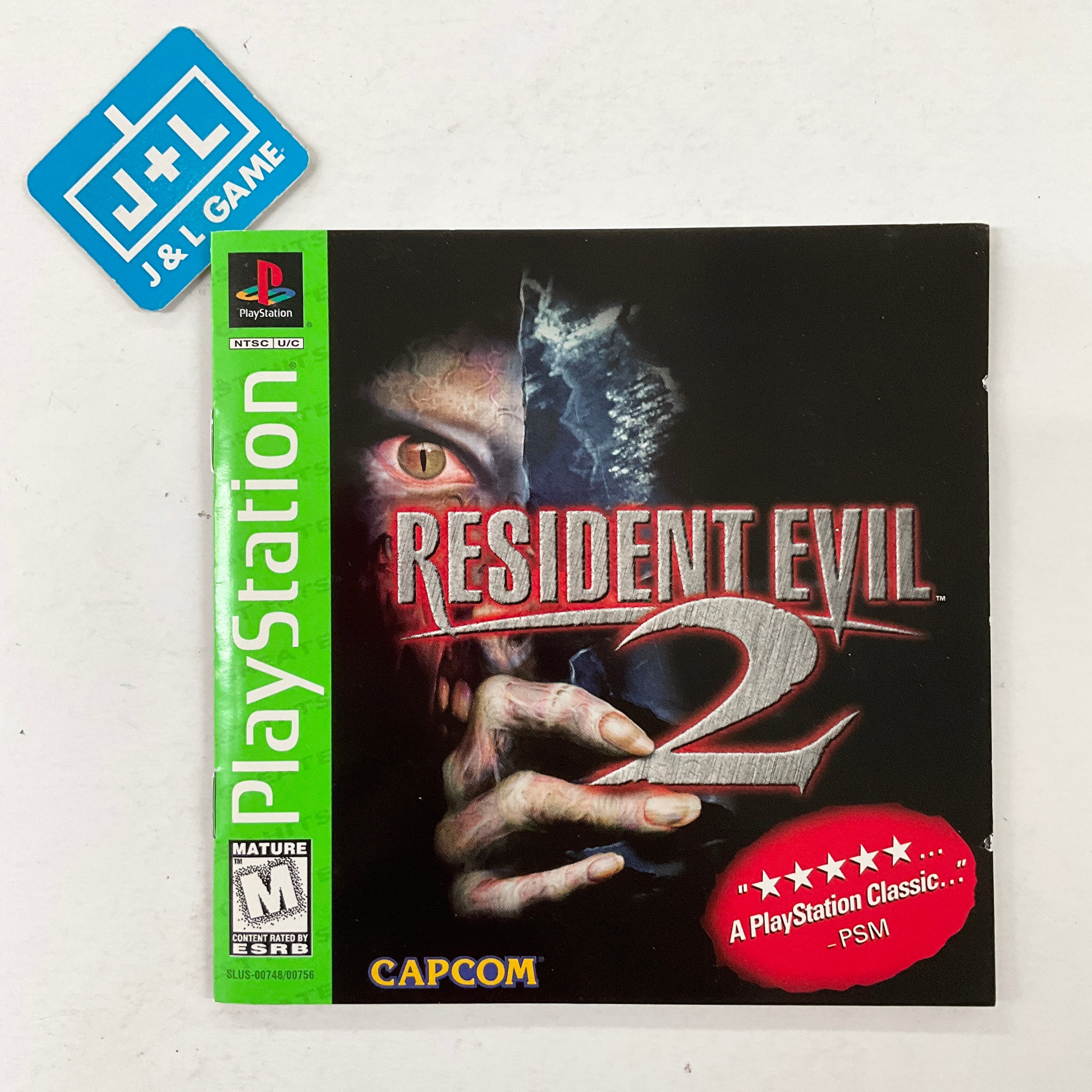 Resident Evil 2 (Greatest Hits) - (PS1) PlayStation 1 [Pre-Owned] Video Games Capcom   