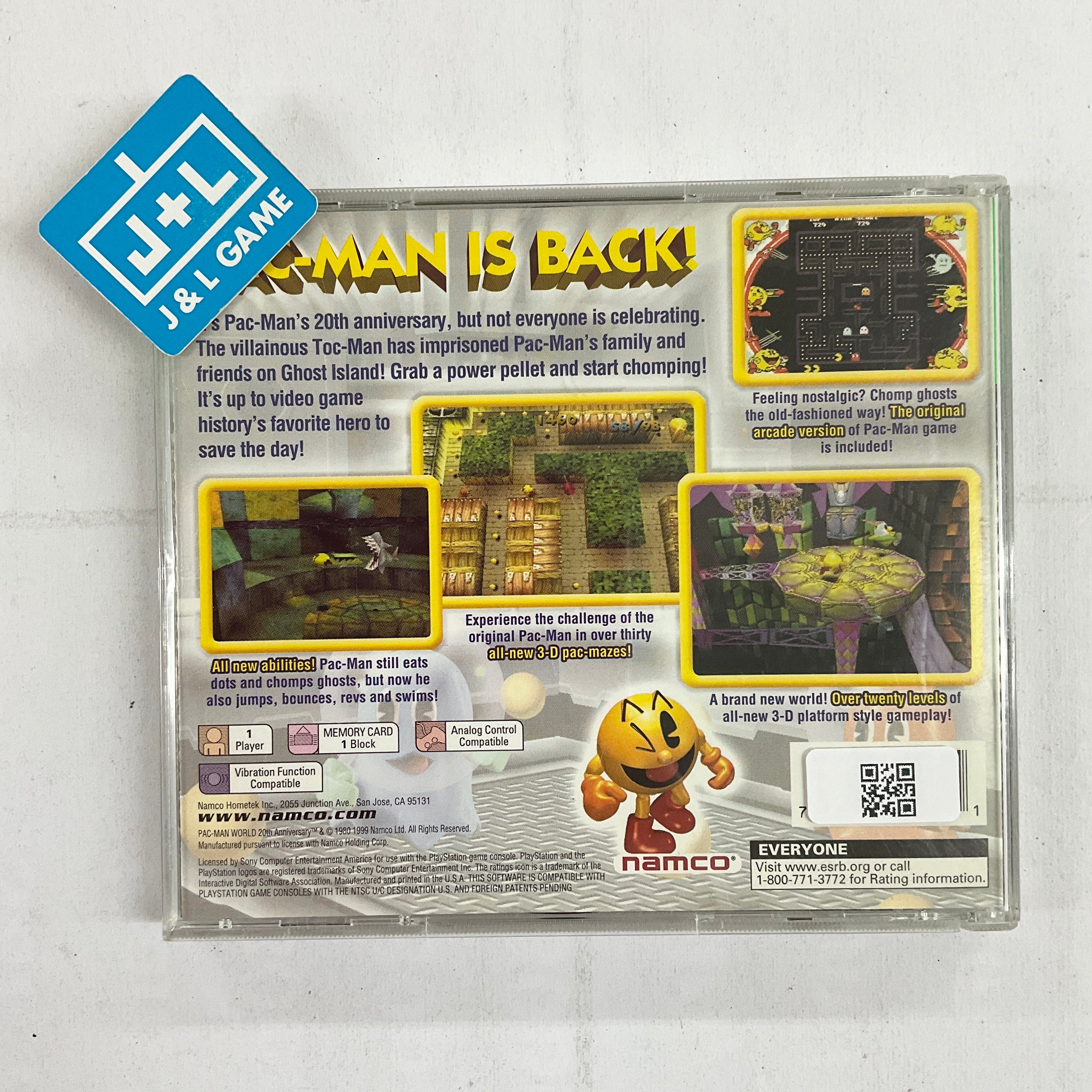 Platformer Games Game Game Ps Pac-Man World (Greatest Hits) (PS1