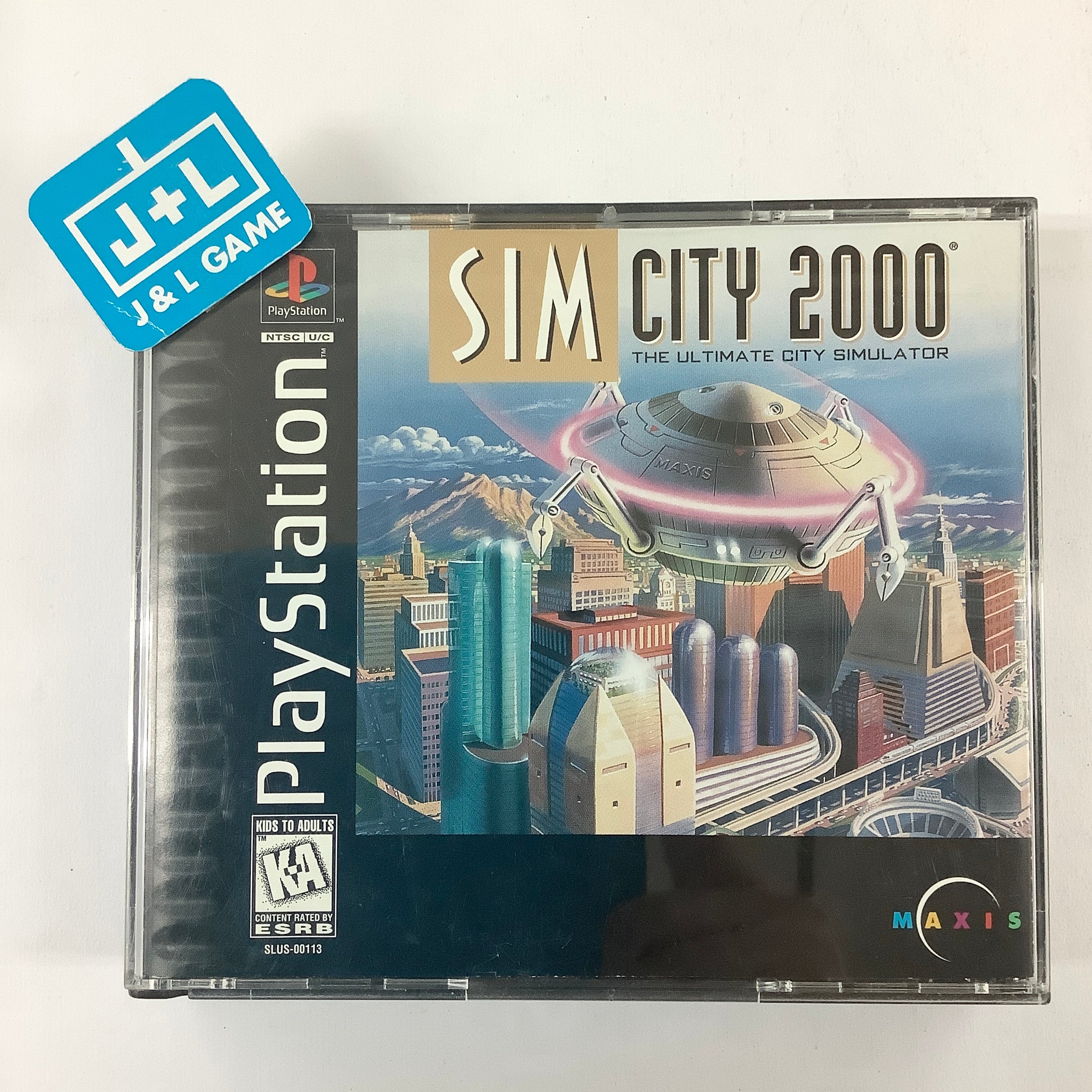 SimCity 2000 - (PS1) PlayStation 1 [Pre-Owned] Video Games Maxis   