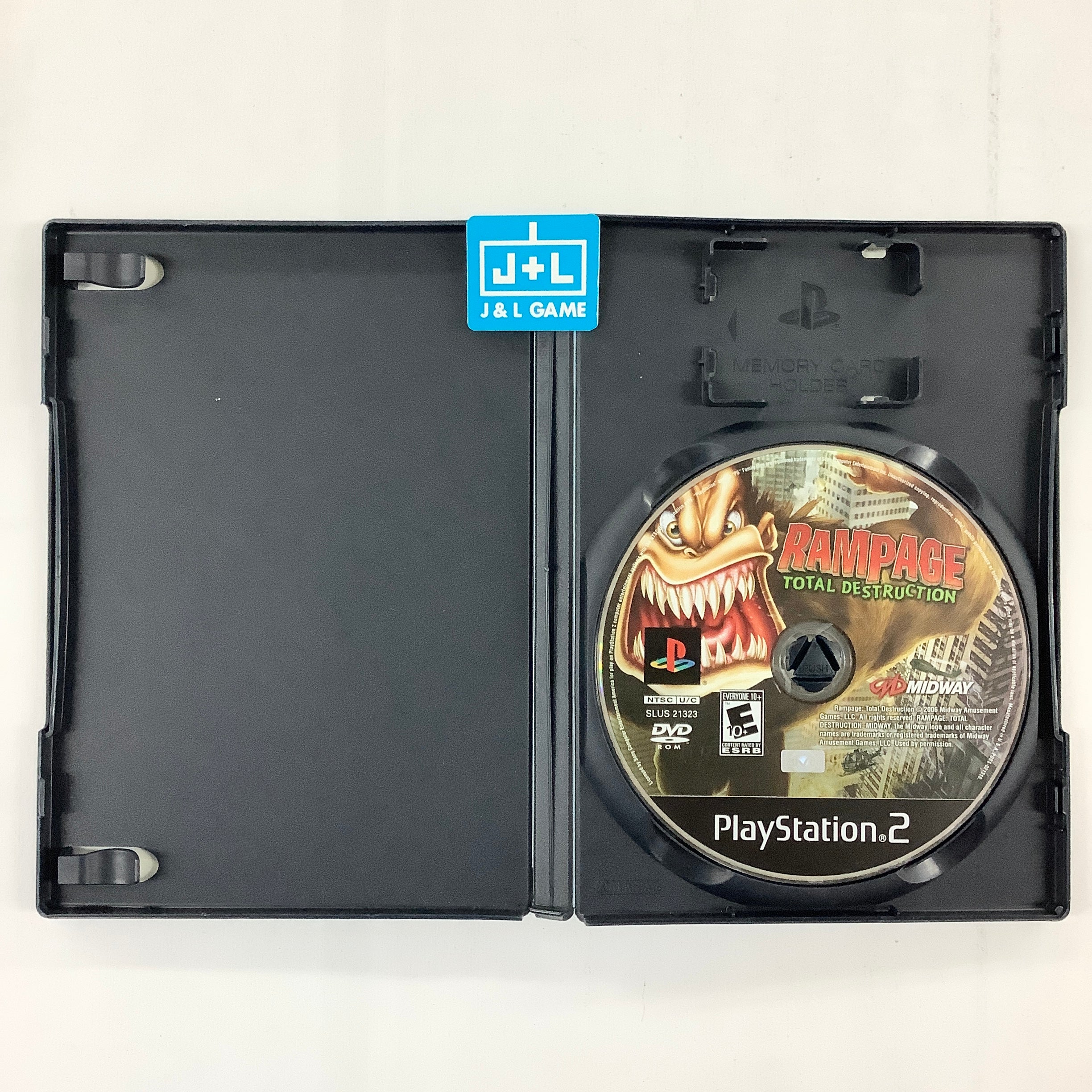 Rampage: Total Destruction - (PS2) PlayStation 2 [Pre-Owned] Video Games Midway   