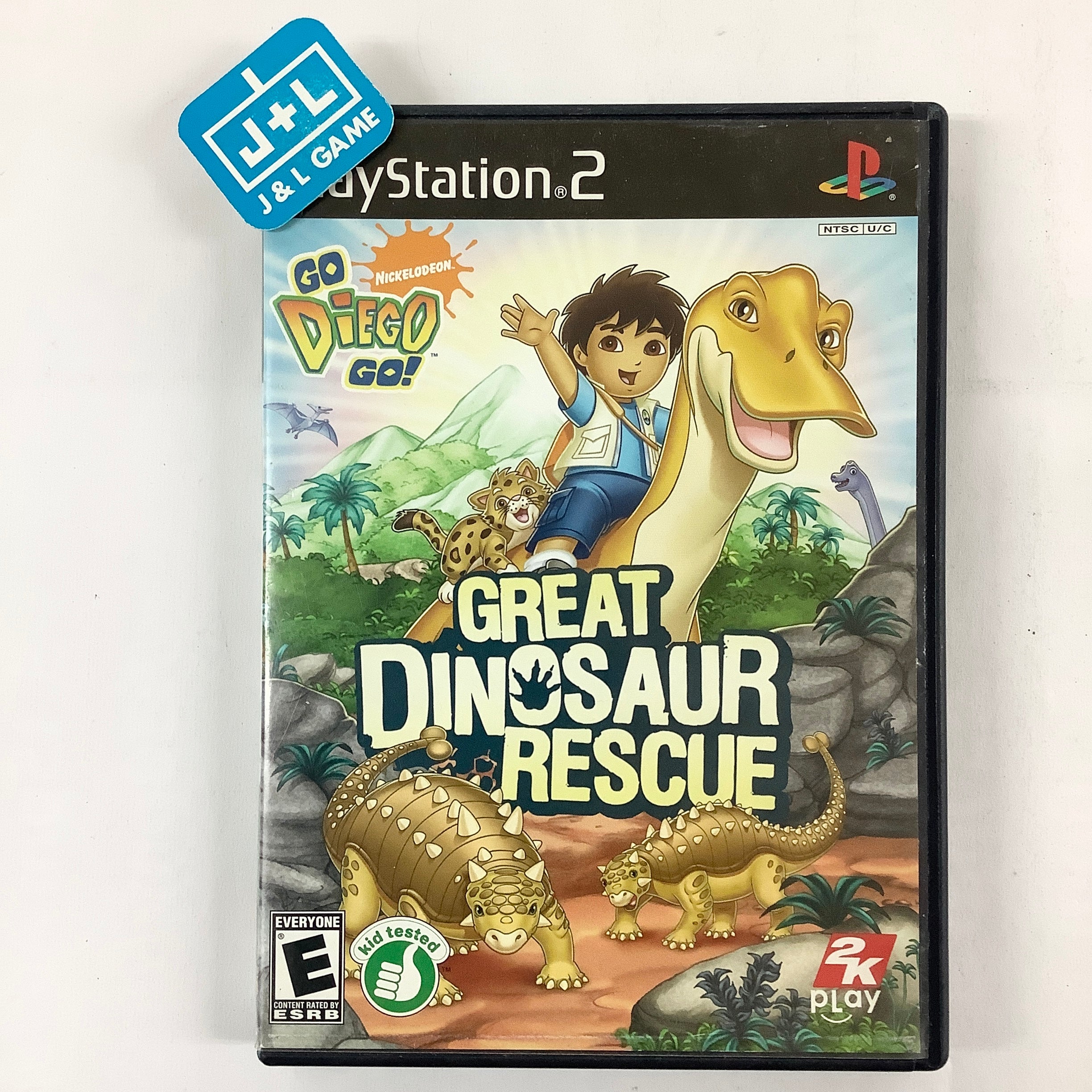 Go, Diego, Go! Great Dinosaur Rescue - (PS2) PlayStation 2 [Pre-Owned] Video Games Take-Two Interactive   