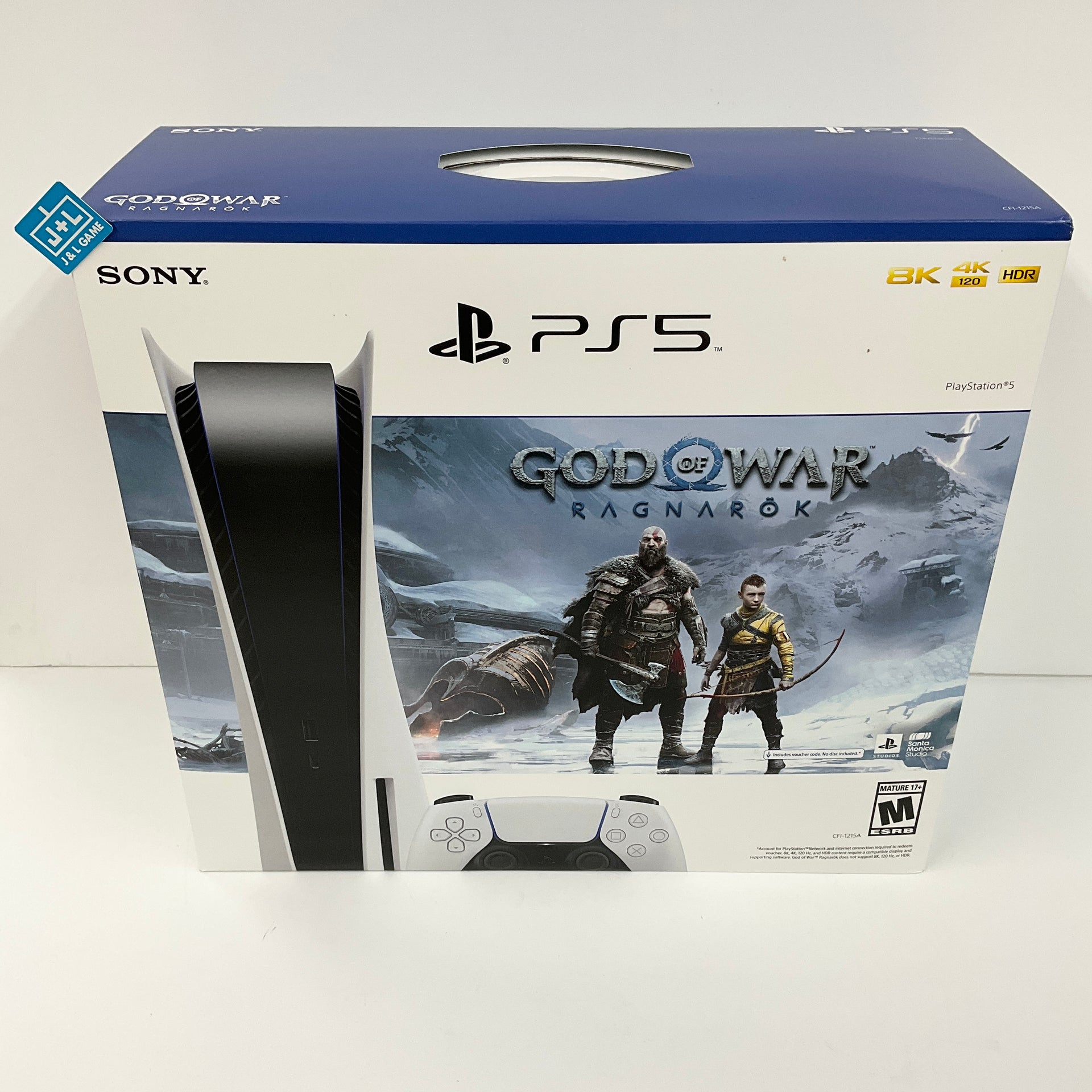 SONY PlayStation 5 Disc Edition Console (God of War Ragnarok 