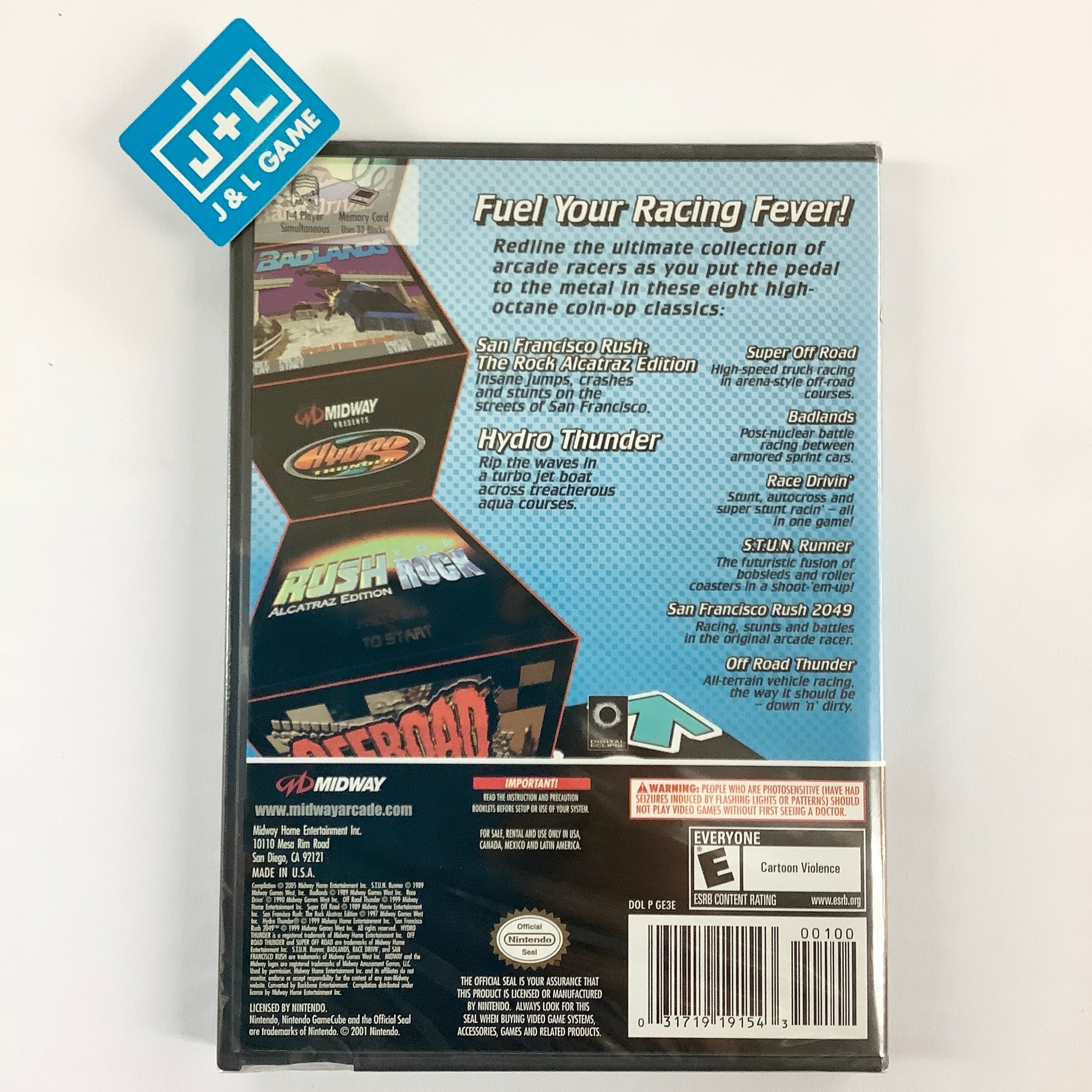 Midway Arcade Treasures 3 - (GC) GameCube Video Games Midway   