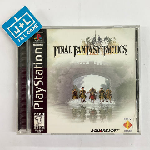Final Fantasy Tactics - (PS1) PlayStation 1 [Pre-Owned] Video Games SquareSoft   