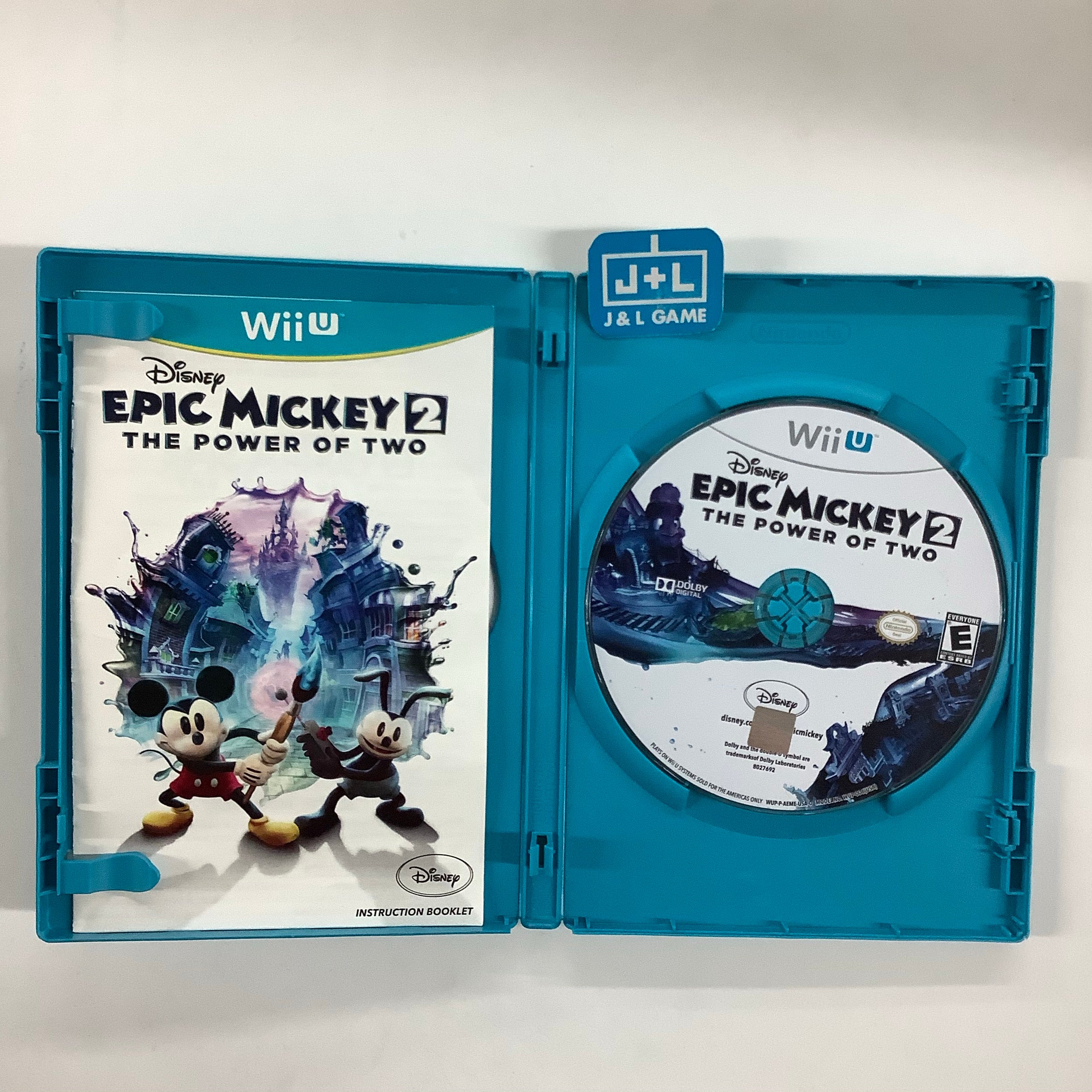 Disney Epic Mickey 2: The Power of Two - Nintendo Wii U [Pre-Owned] Video Games Disney Interactive Studios   