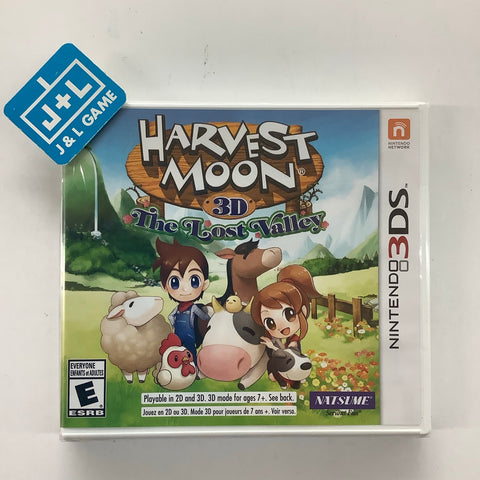 Harvest Moon 3D: The Lost Valley - Nintendo 3DS Video Games Natsume   