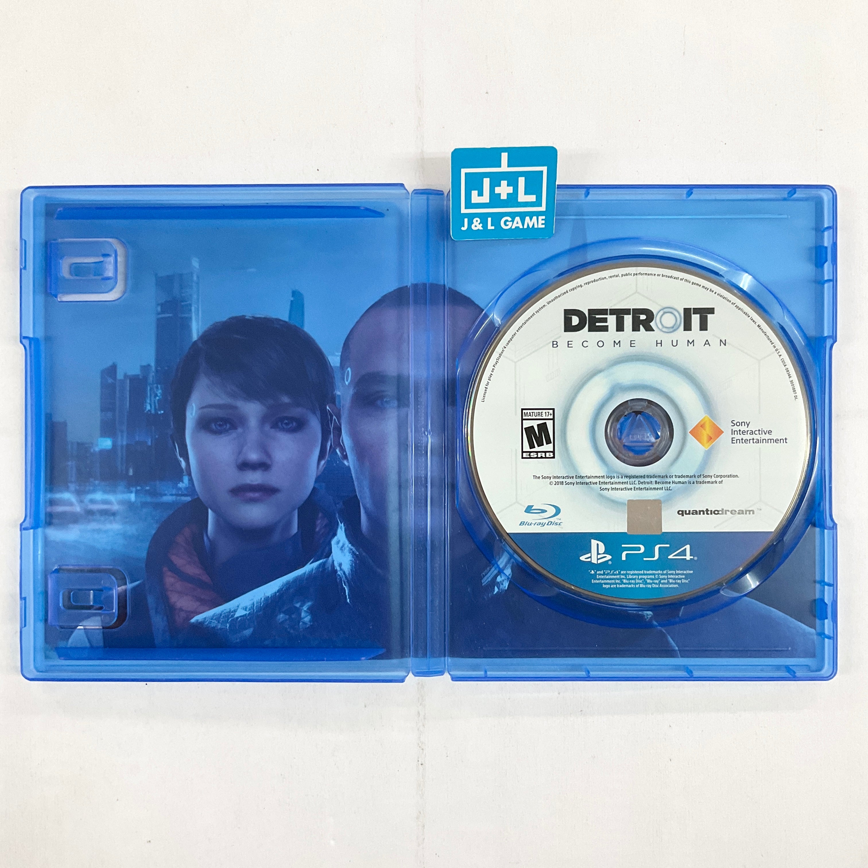 Detroit: Become Human - (PS4) PlayStation 4 [Pre-Owned] Video Games Sony Interactive Entertainment   