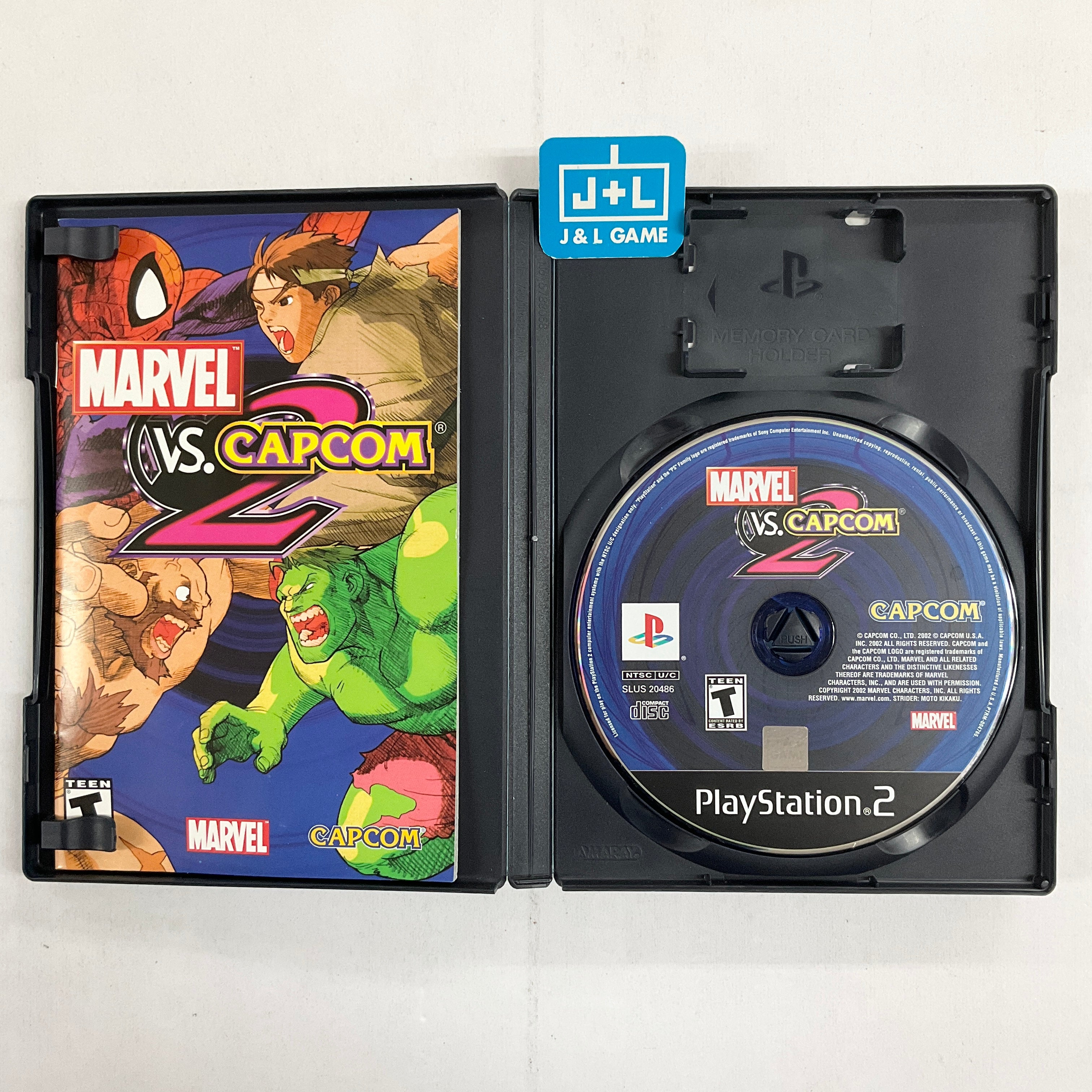 Marvel vs Capcom 2 - (PS2) PlayStation 2 [Pre-Owned] Video Games Capcom   