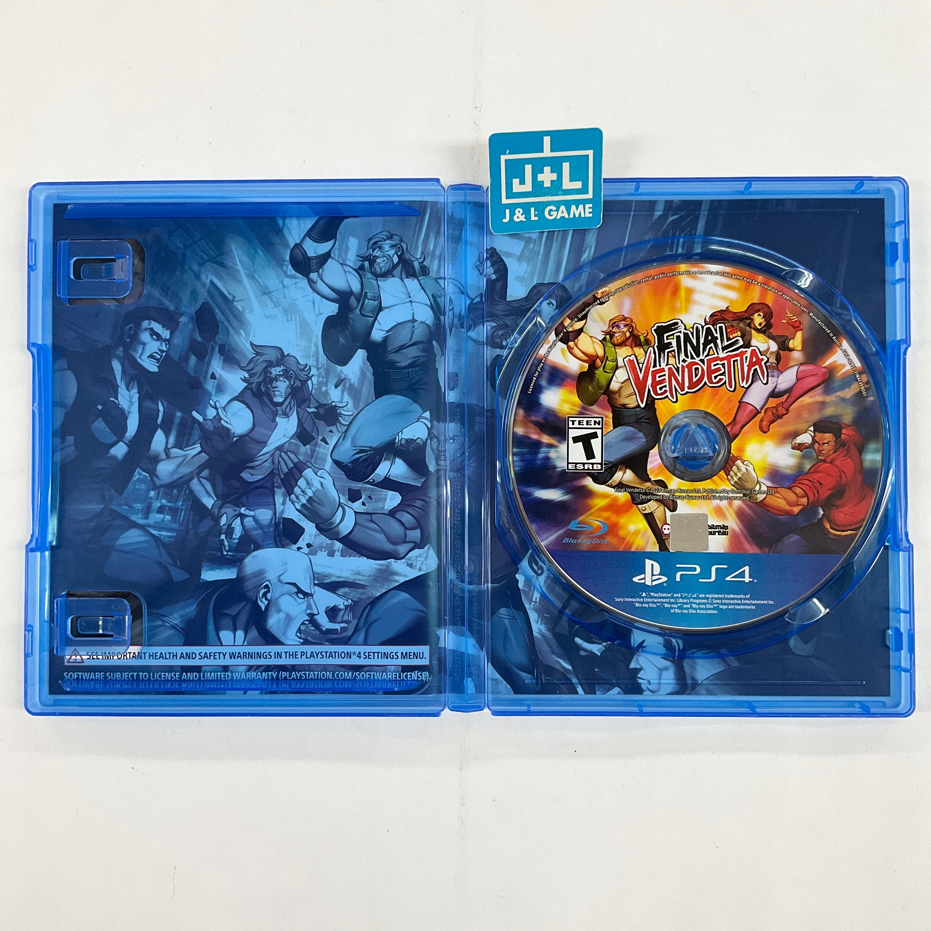 Final Vendetta - (PS4) PlayStation 4 [UNBOXING] Video Games Limited Run Games   