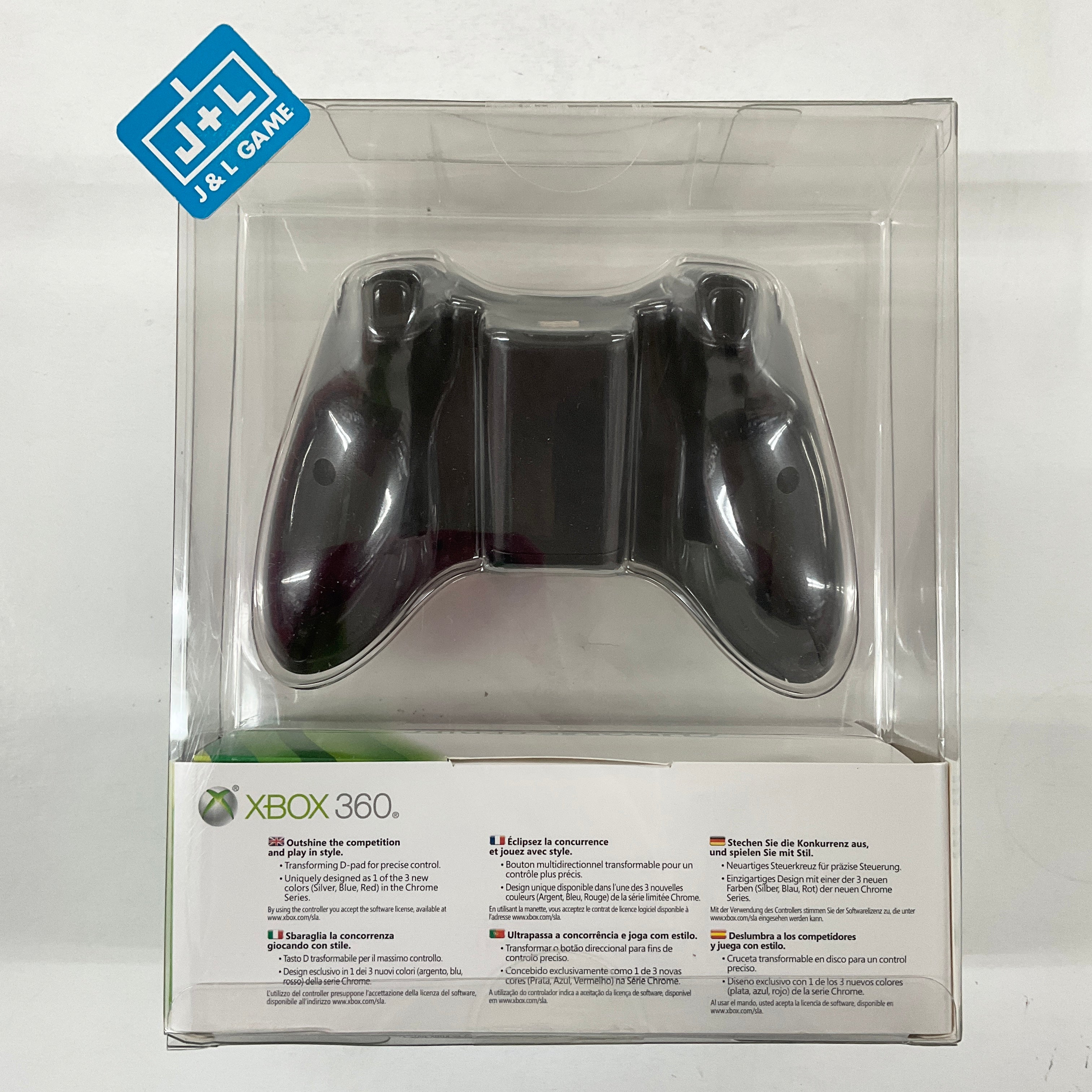 Microsoft Xbox 360 Chrome Series Limited Edition Wireless Controller (Red) - Xbox 360 [European Import] Accessories Microsoft   