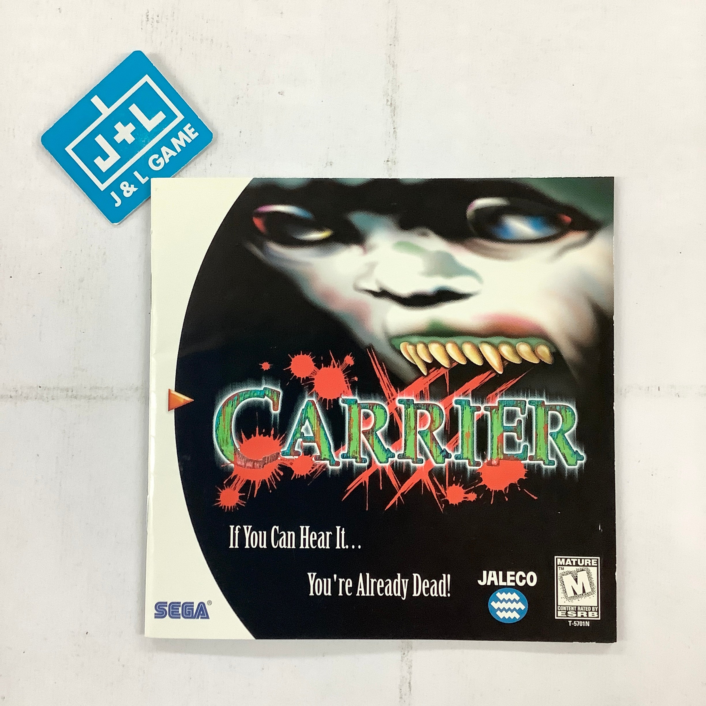 Carrier - (DC) SEGA Dreamcast [Pre-Owned] | J&L Game