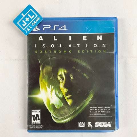 Alien: Isolation Nostromo Edition - (PS4) PlayStation 4 [Pre-Owned] Video Games SEGA   