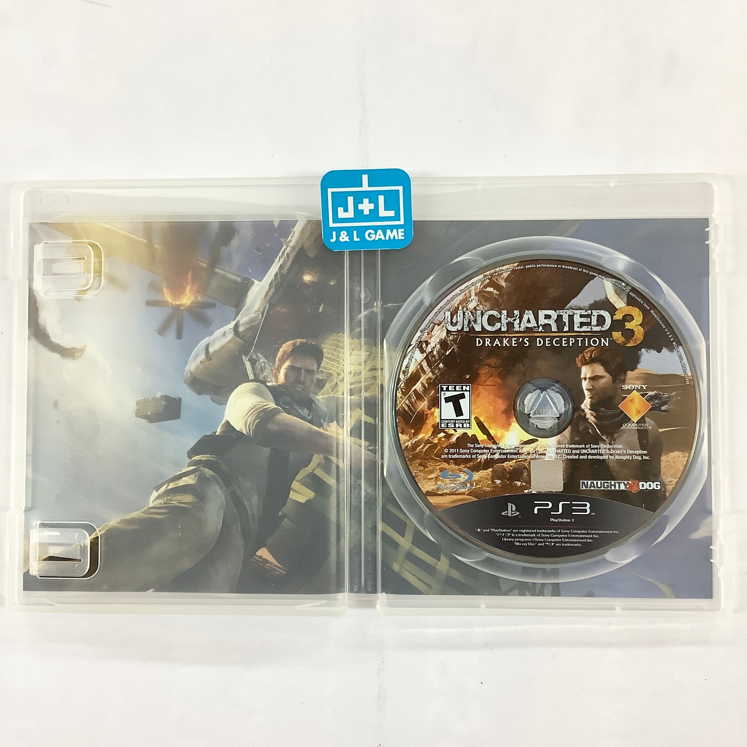 Uncharted 3: Drake's Deception - (PS3) PlayStation 3 [Pre-Owned] Video Games Sony   