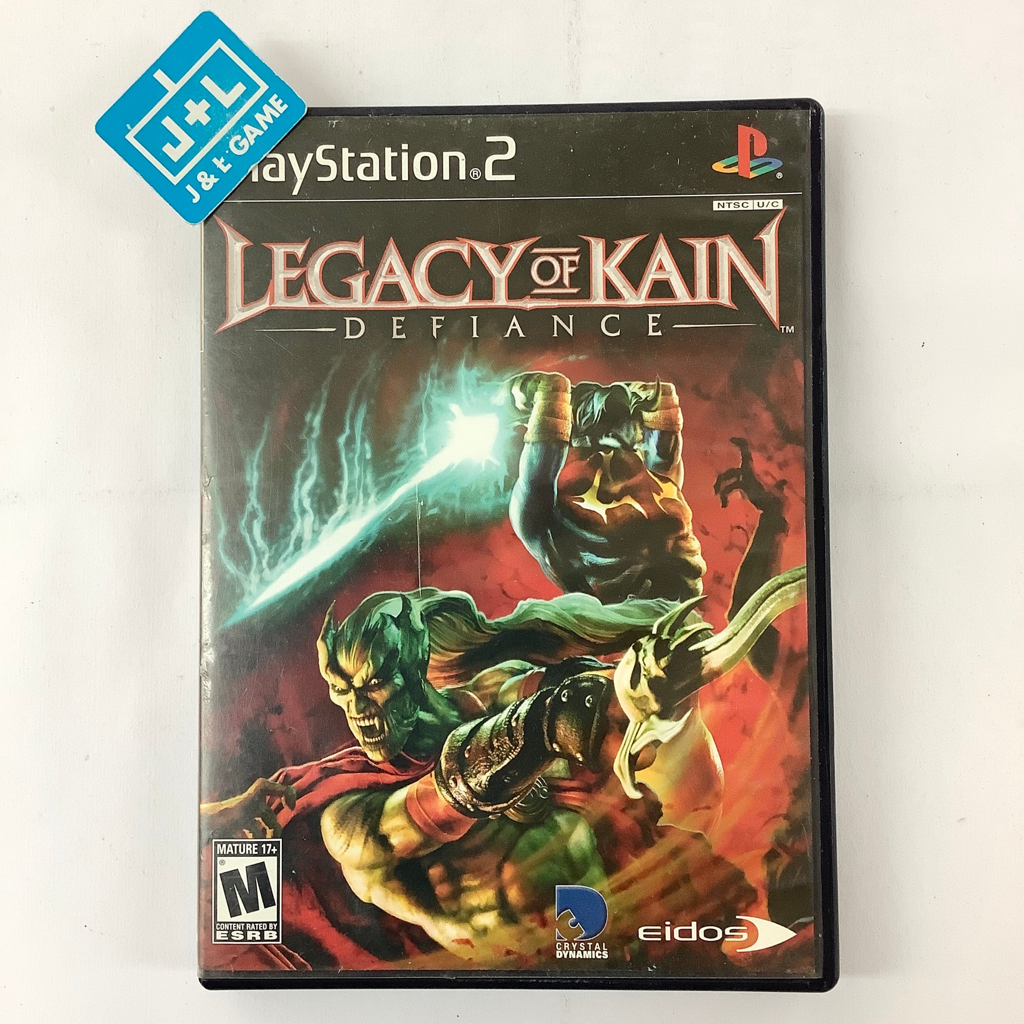 Legacy of Kain: Defiance - (PS2) PlayStation 2 [Pre-Owned] Video Games Eidos Interactive   