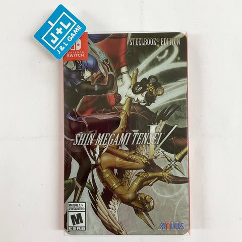 Shin Megami Tensei V: Steelbook Launch Edition - (NSW) Nintendo Switch [Pre-Owned] Video Games SEGA   