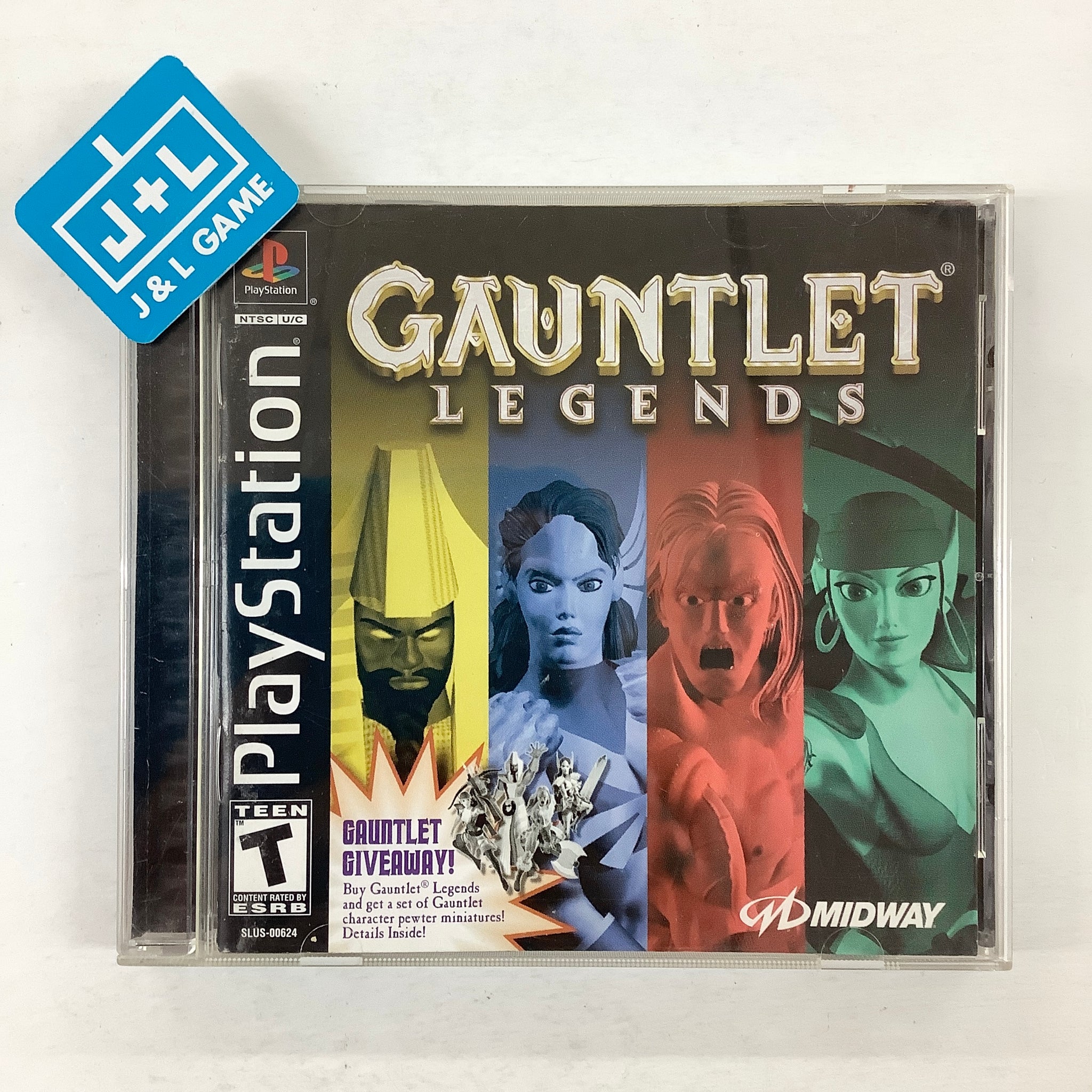 Gauntlet Legends - (PS1) PlayStation 1 [Pre-Owned] Video Games Midway   