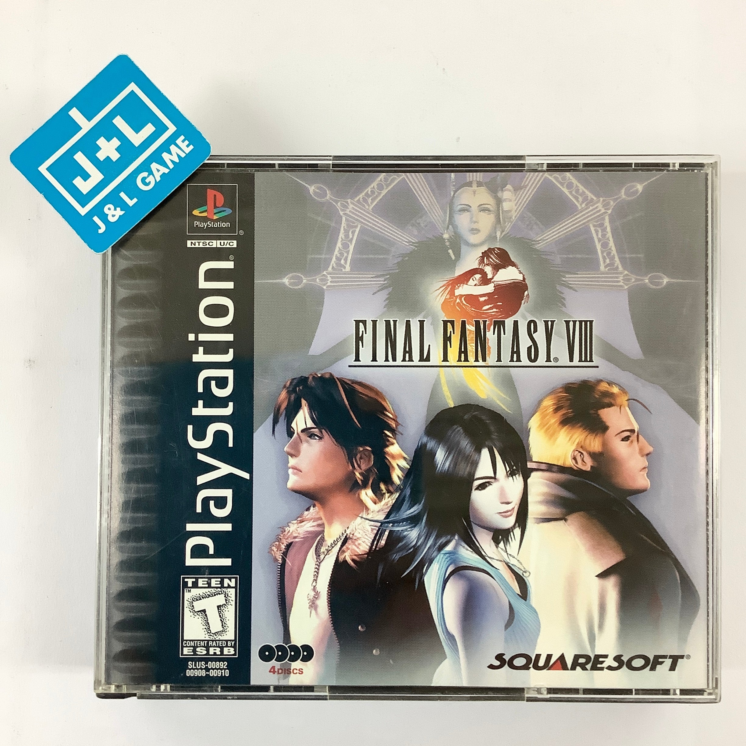 Final Fantasy VIII - (PS1) PlayStation 1 [Pre-Owned] Video Games Square EA   