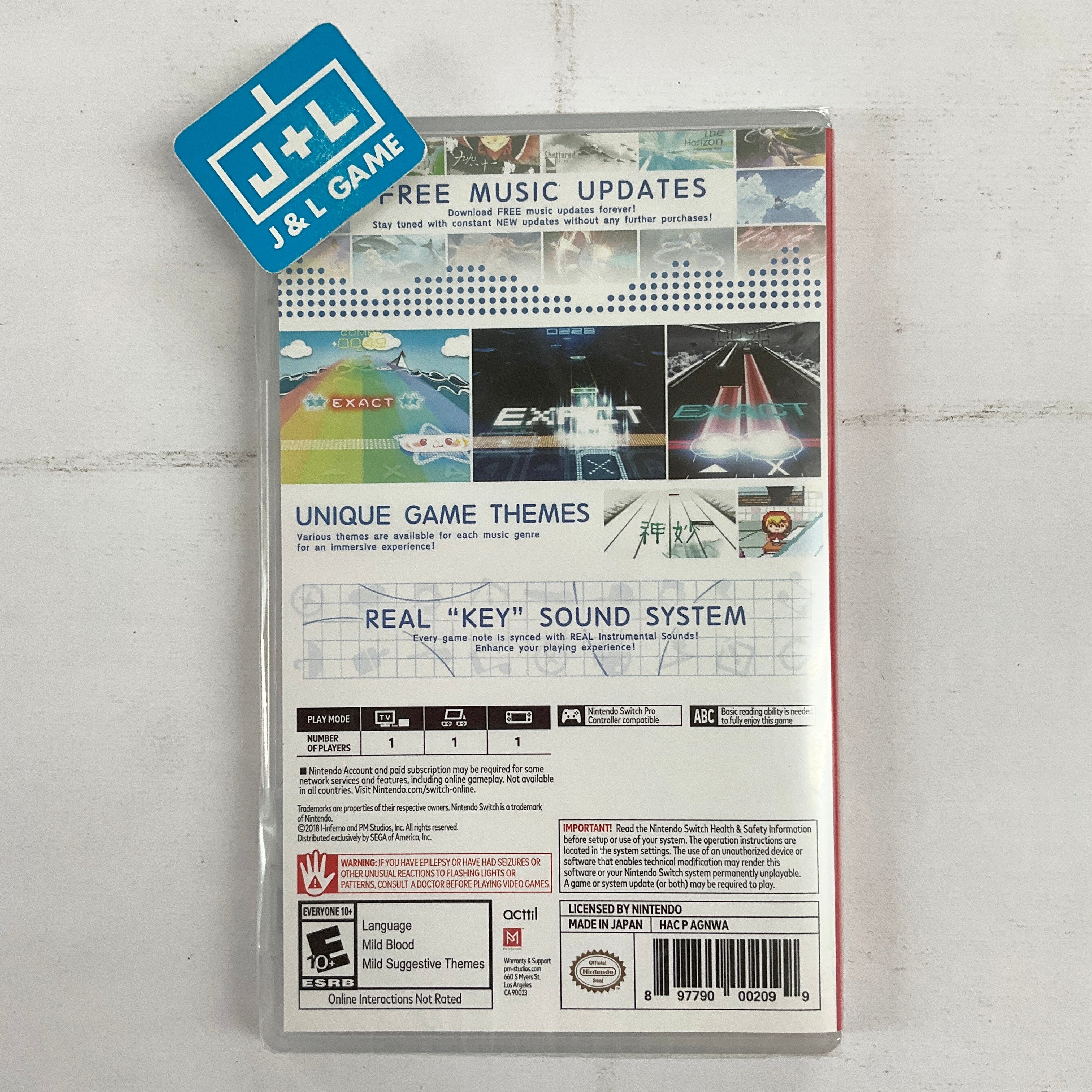 MUSYNX (Limited Cover) - (NSW) Nintendo Switch Video Games PM Studios   