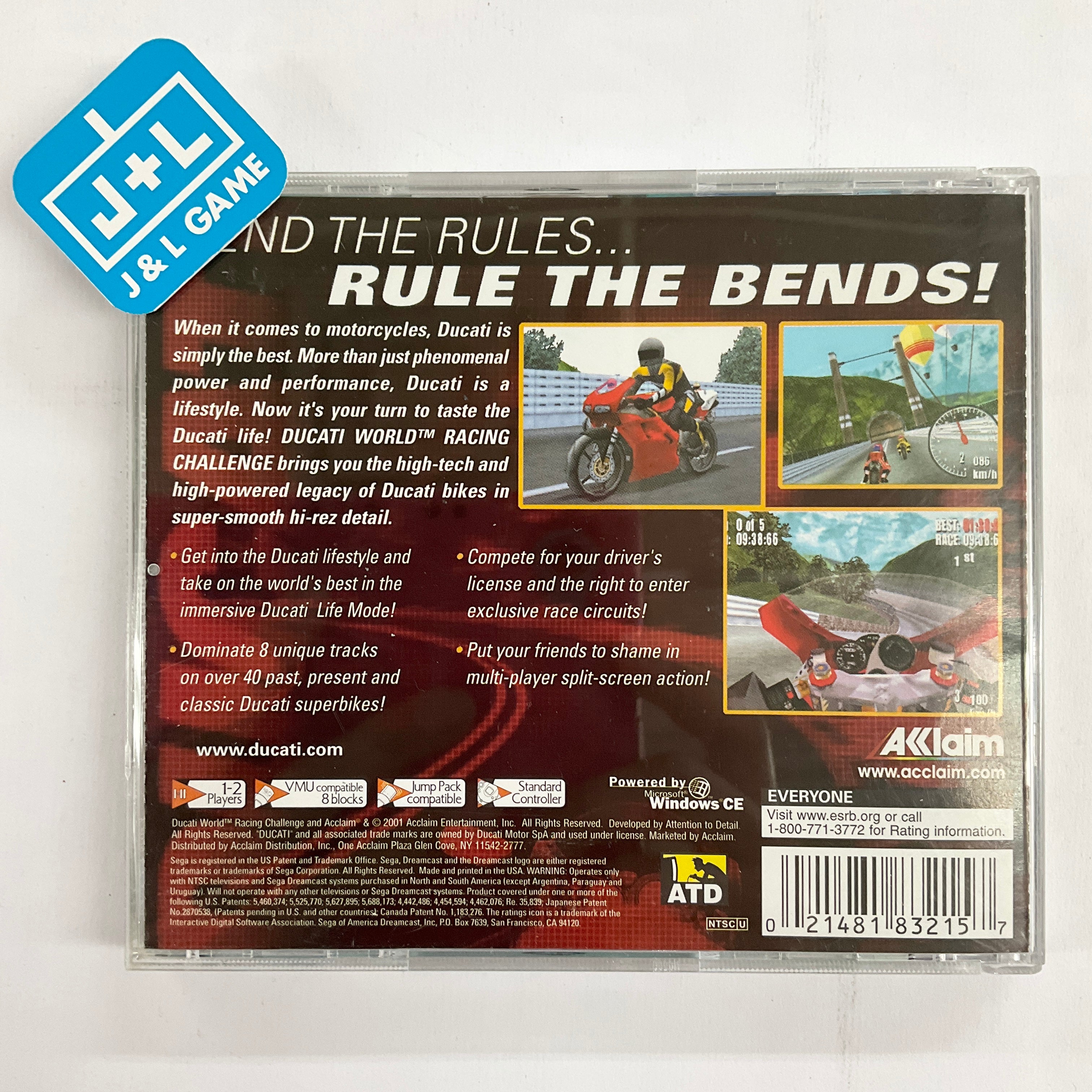 Ducati World Racing Challenge - (DC) SEGA Dreamcast [Pre-Owned