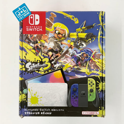 Nintendo Switch – OLED Model Splatoon 3 Special Edition - (NSW) Nintendo Switch (Japanese Import) CONSOLE Nintendo   