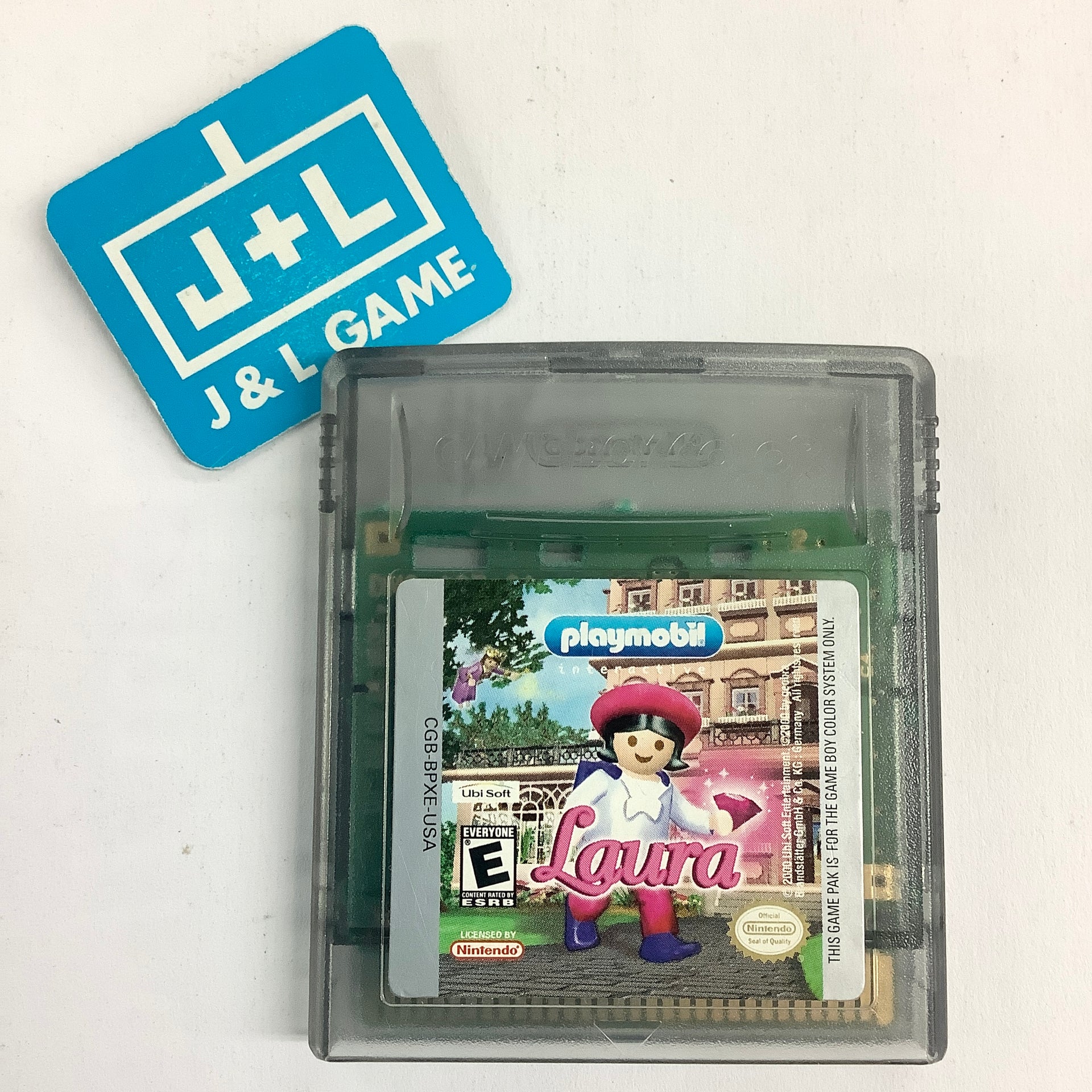 Jeu Playmobil 'Laura' Pour Nintendo Game Boy - Cartouche Seule (Loose) - En Très Bon État