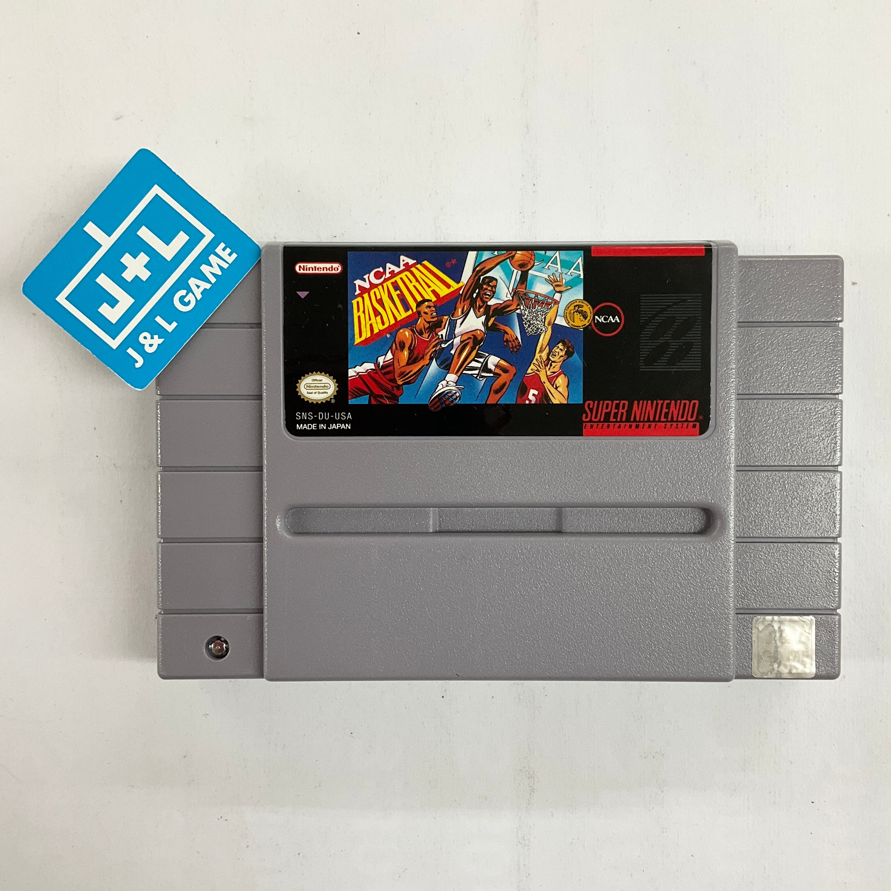 NCAA Basketball - (SNES) Super Nintendo [Pre-Owned] Video Games Acclaim   