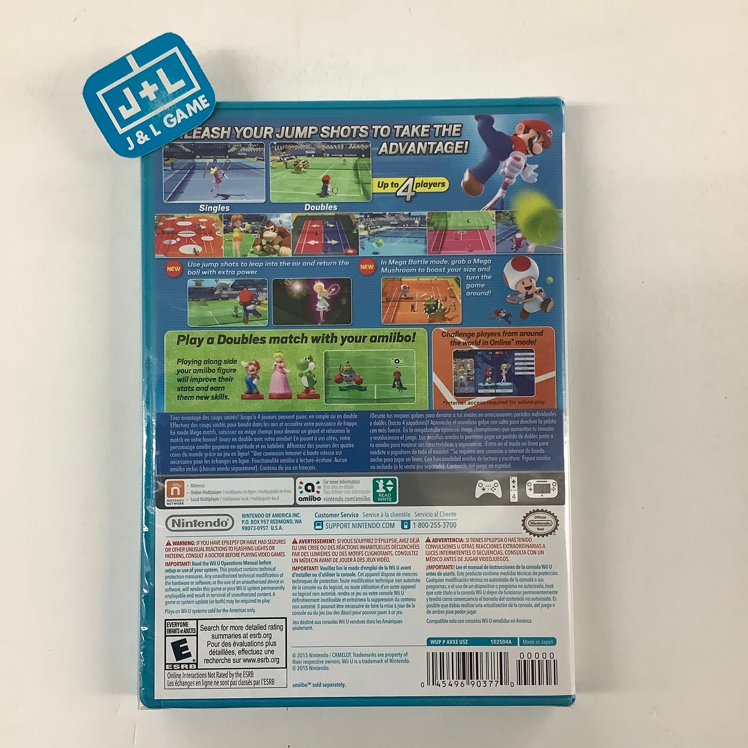 Mario Tennis: Ultra Smash - Nintendo Wii U Video Games Nintendo   