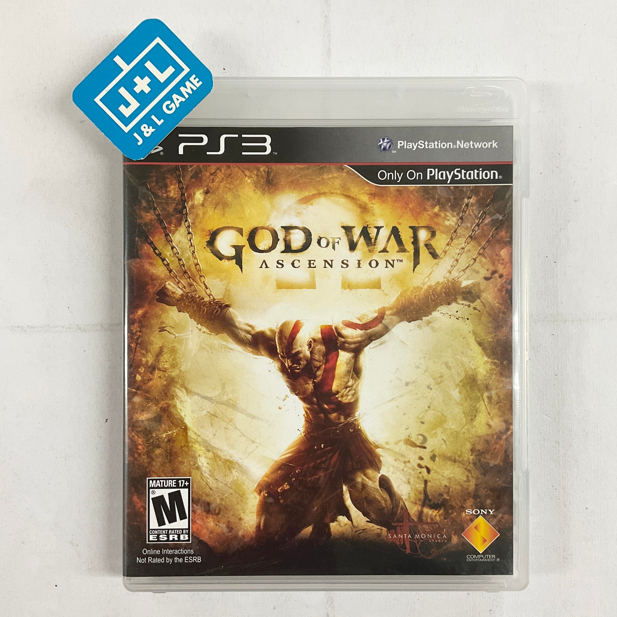 svømme Udflugt forfriskende God of War: Ascension - (PS3) PlayStation 3 [Pre-Owned] – J&L Video Games  New York City