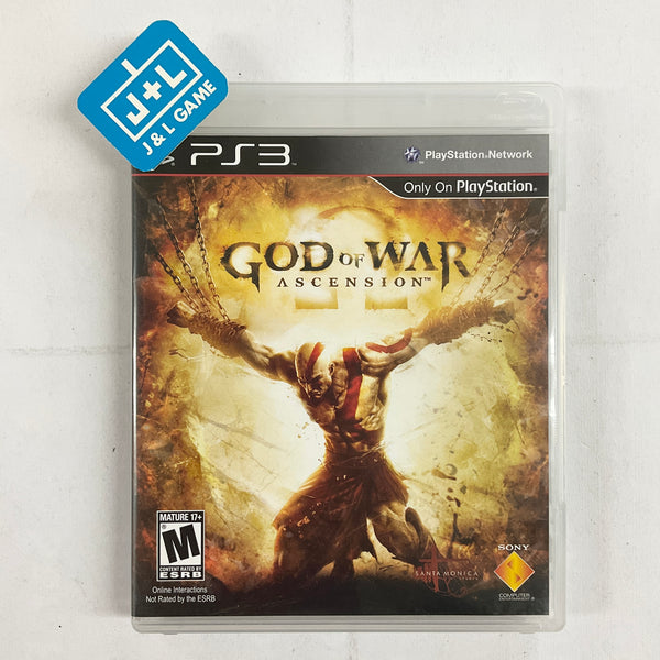 God Of War Ascension – PS3 – Version Française – Complet – Bon état