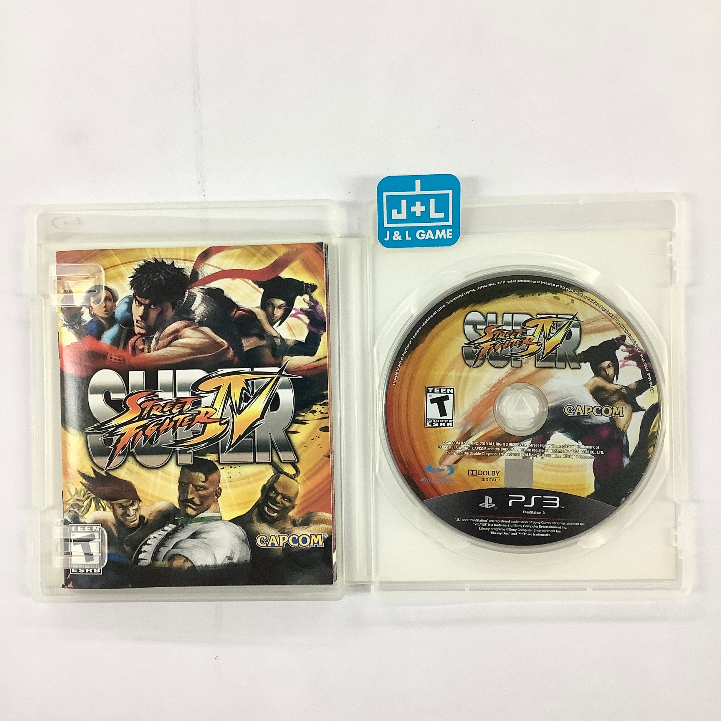 Super Street Fighter IV -  (PS3) PlayStation 3 [Pre-Owned] Video Games Capcom   