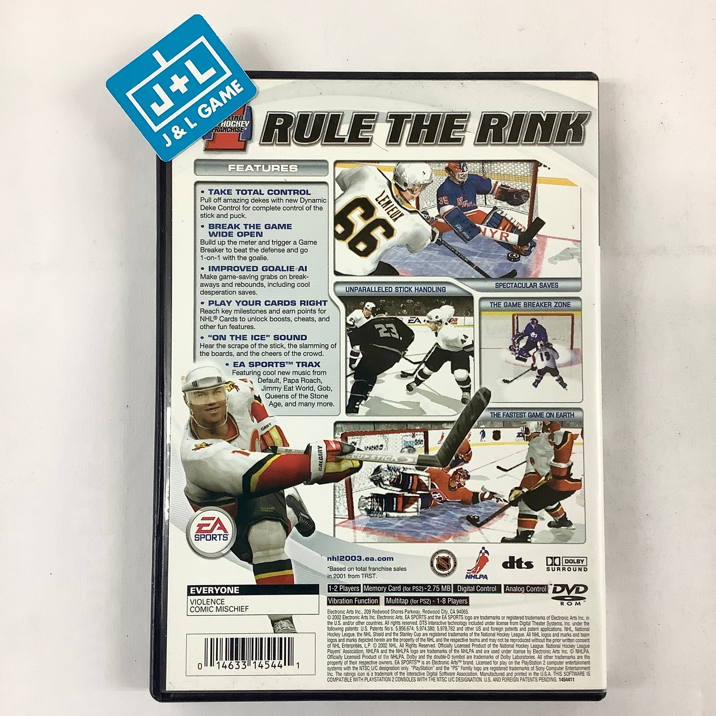 NHL 2003 - (PS2) PlayStation 2 [Pre-Owned] Video Games Electronic Arts   