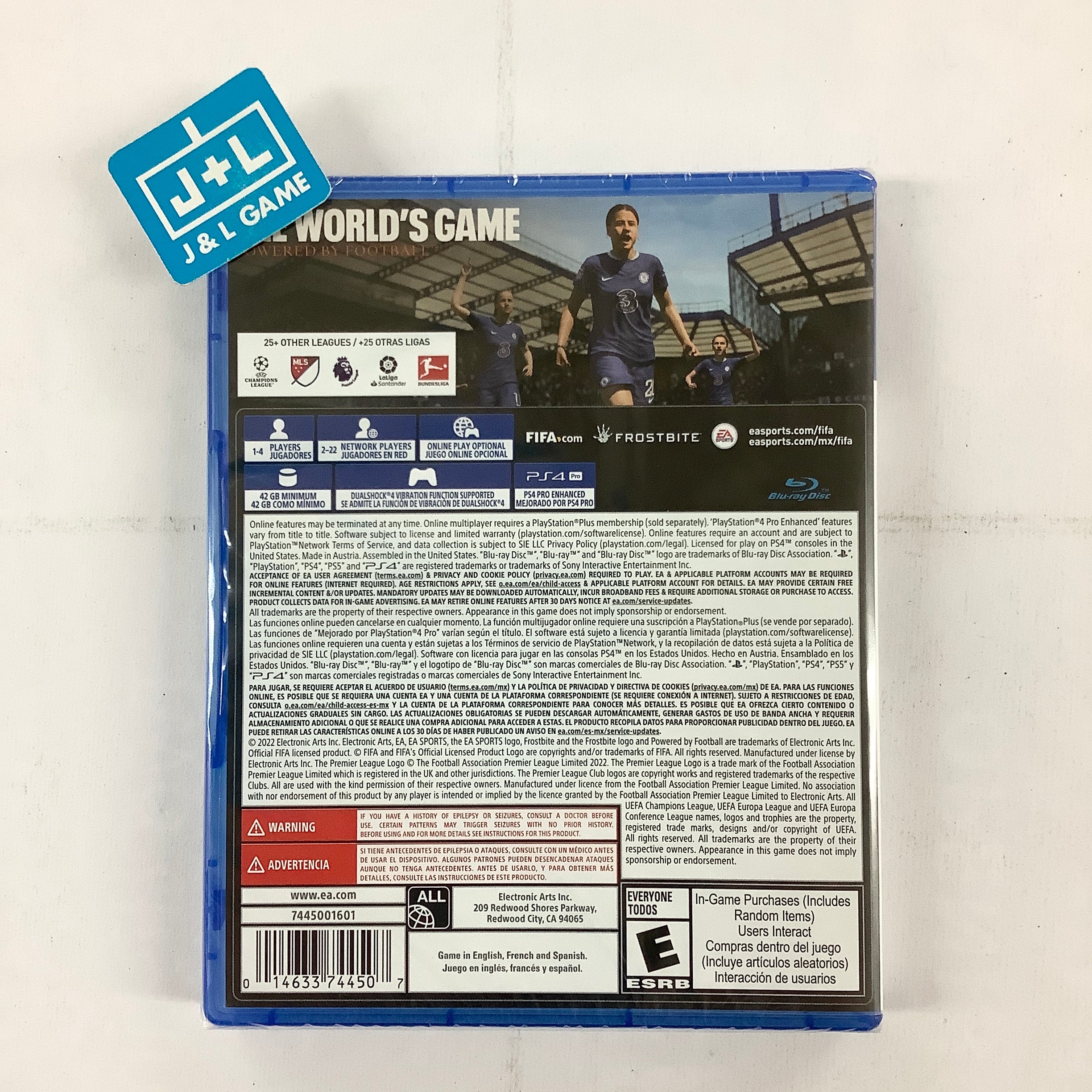 FIFA 23 - (PS4) PlayStation 4 Video Games Electronic Arts   