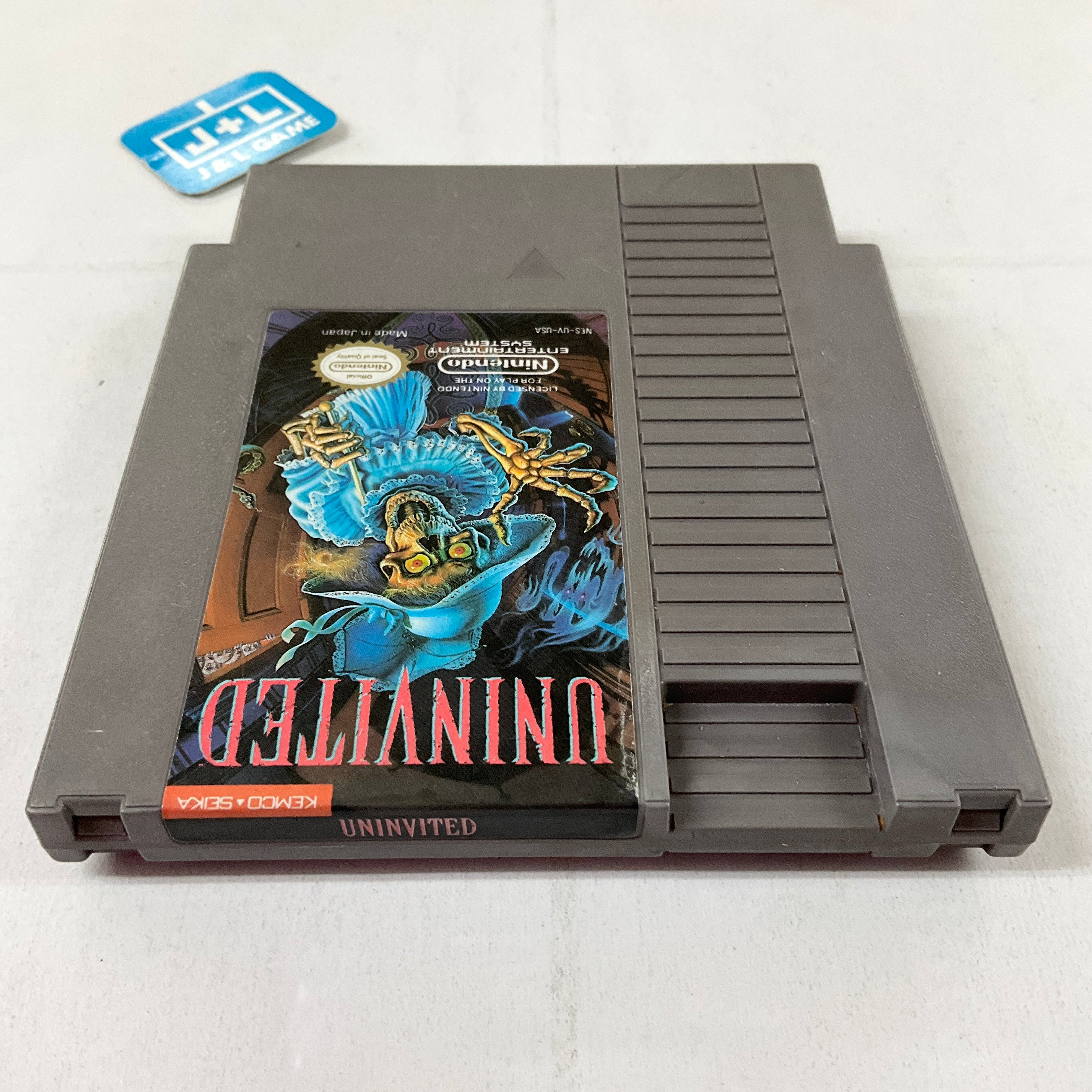 Uninvited - (NES) Nintendo Entertainment System [Pre-Owned] Video Games Kemco   