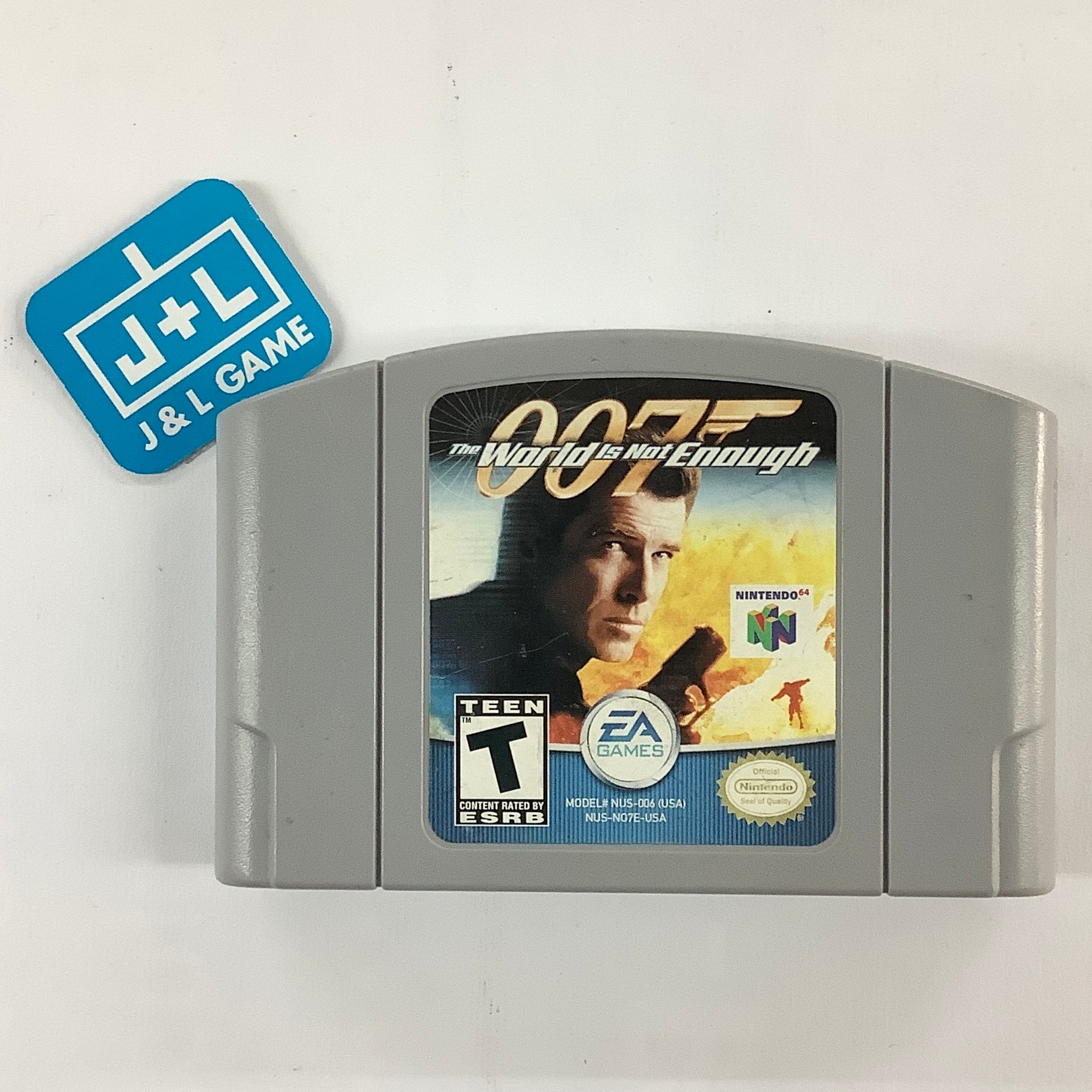 007: The World Is Not Enough (Gray) - (N64) Nintendo 64 [Pre-Owned] Video Games Electronic Arts   