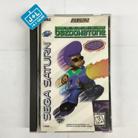 Johnny Bazookatone - (SS) SEGA Saturn [Pre-Owned] Video Games U.S. Gold   