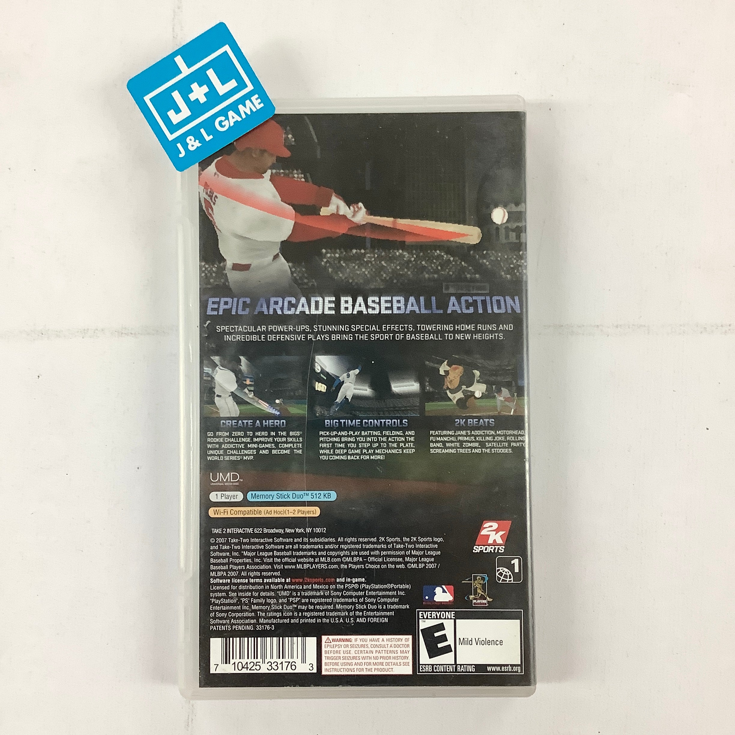 The Bigs - Sony PSP [Pre-Owned] Video Games 2K Sports   