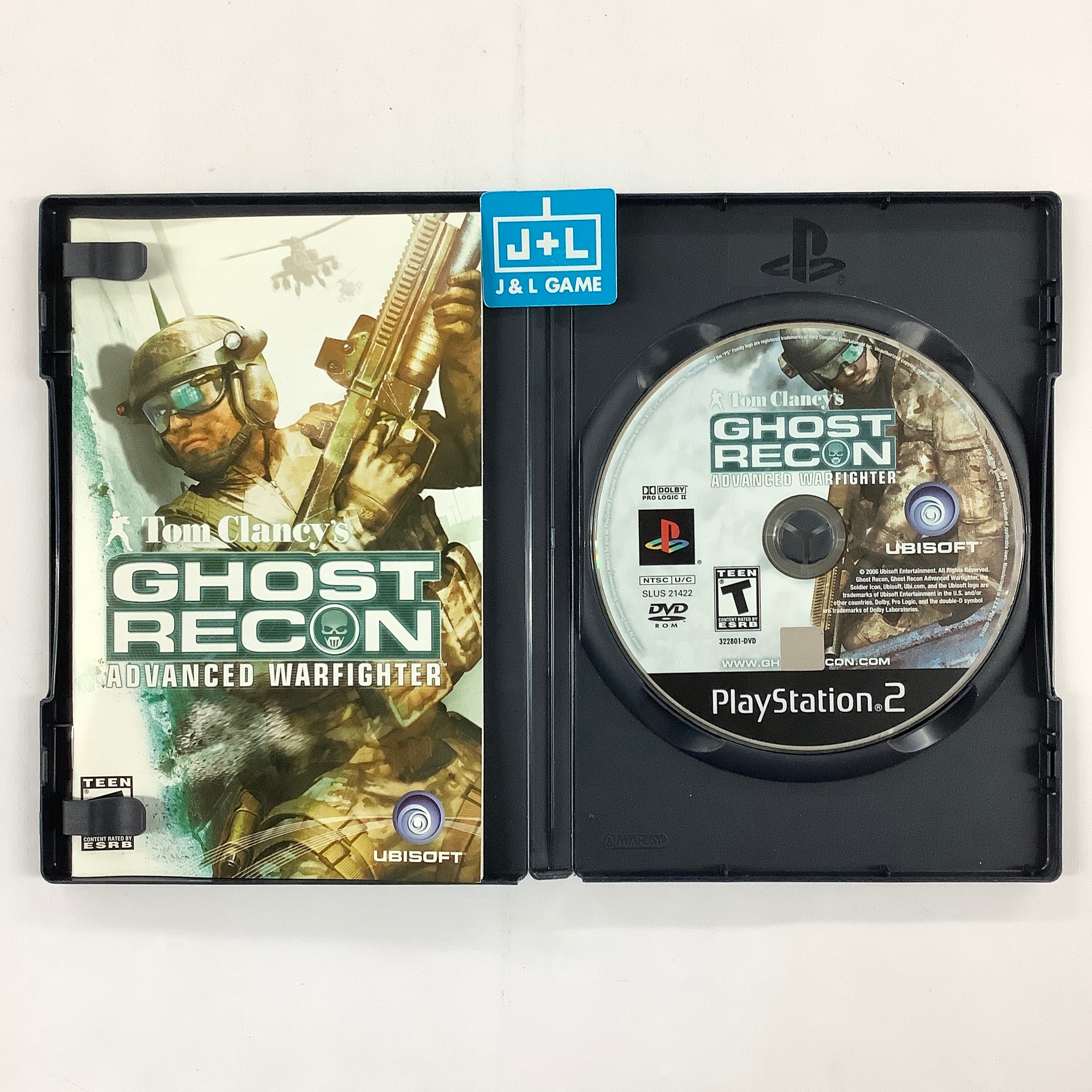 Tom Clancy's Ghost Recon Advanced Warfighter - (PS2) PlayStation 2 [Pre-Owned] Video Games Ubisoft   
