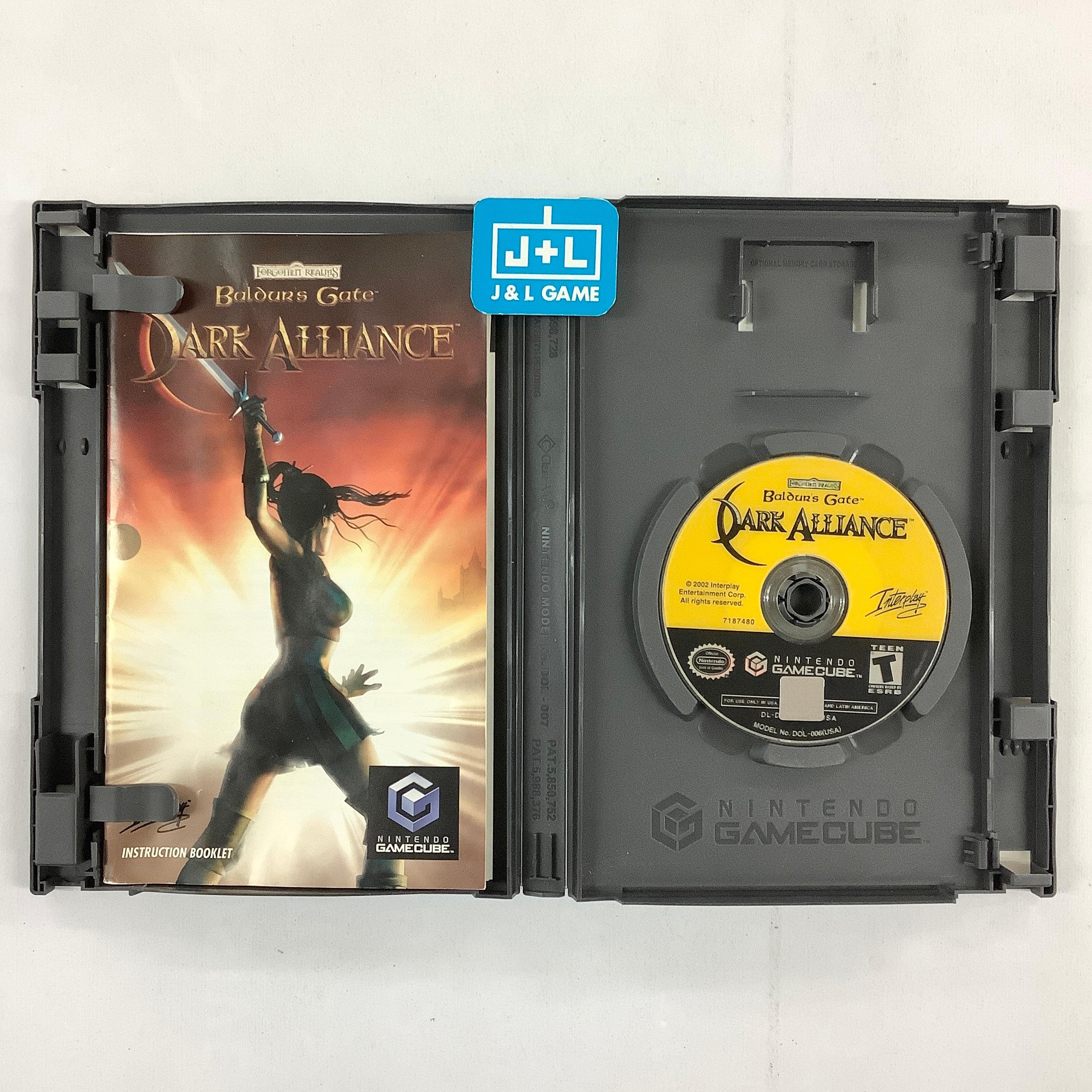 Baldur's Gate: Dark Alliance - (GC) GameCube [Pre-Owned] Video Games Interplay   