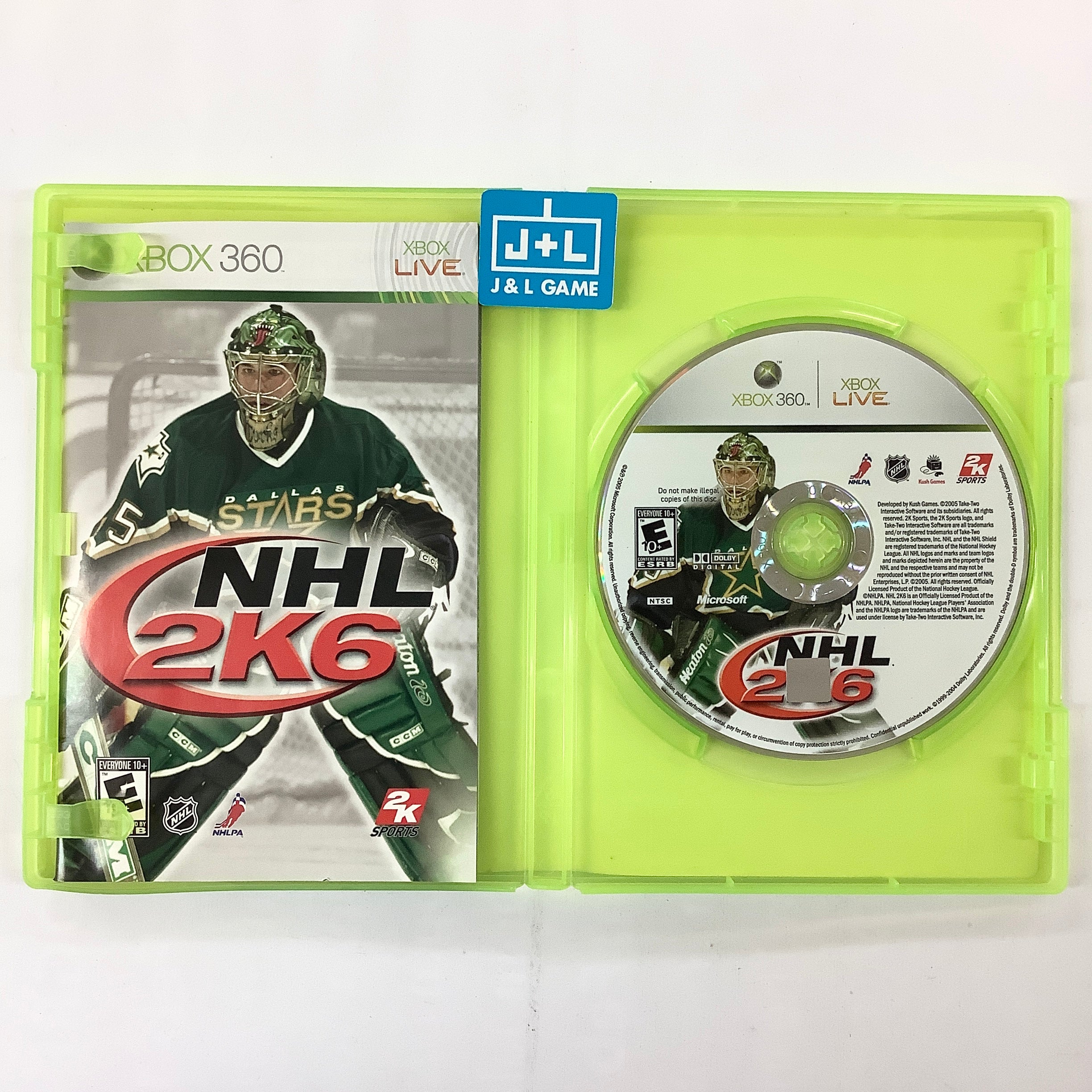 NHL 2K6 - Xbox 360 [Pre-Owned] | J&L Game
