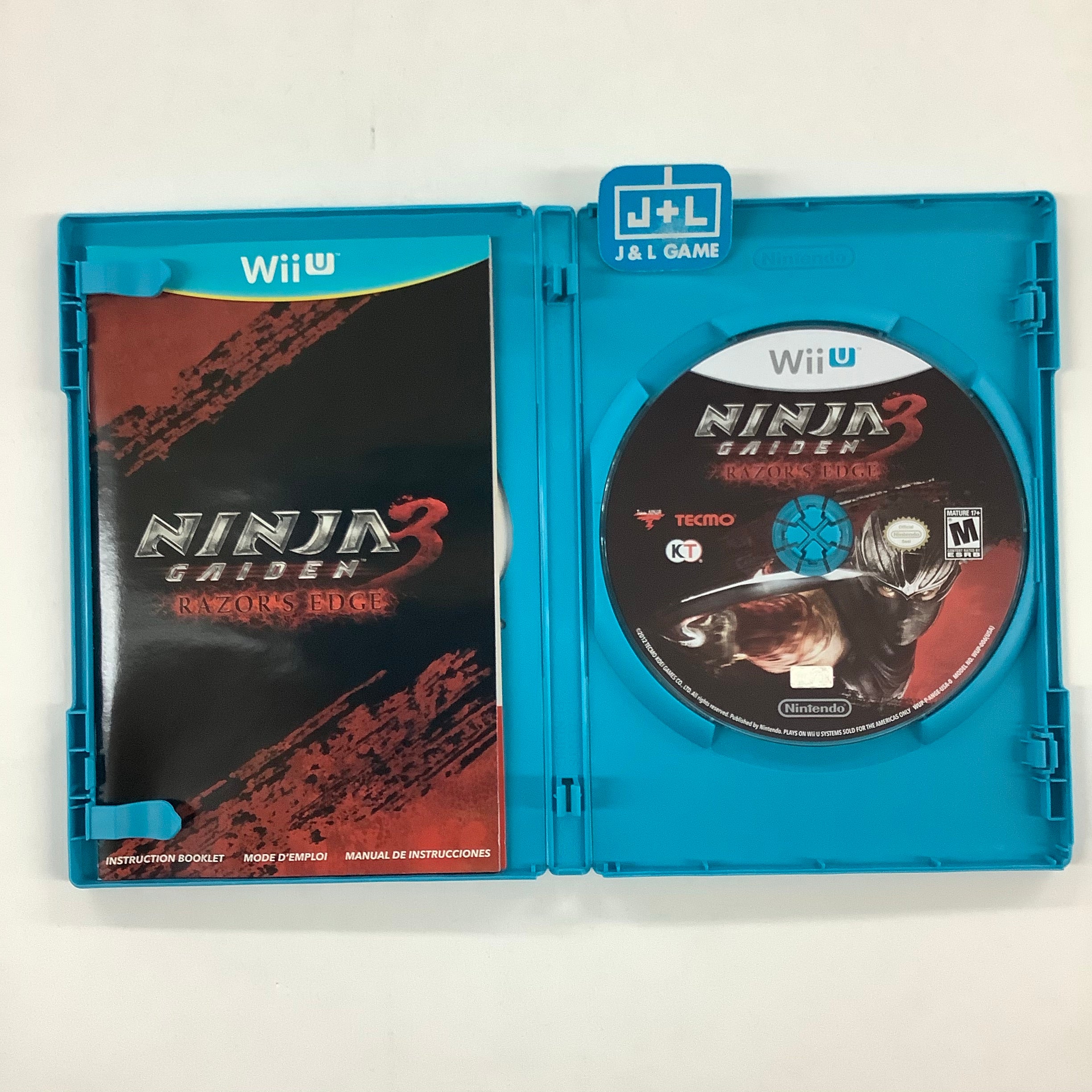 Ninja Gaiden 3: Razor's Edge - Nintendo Wii U [Pre-Owned] Video Games Nintendo   