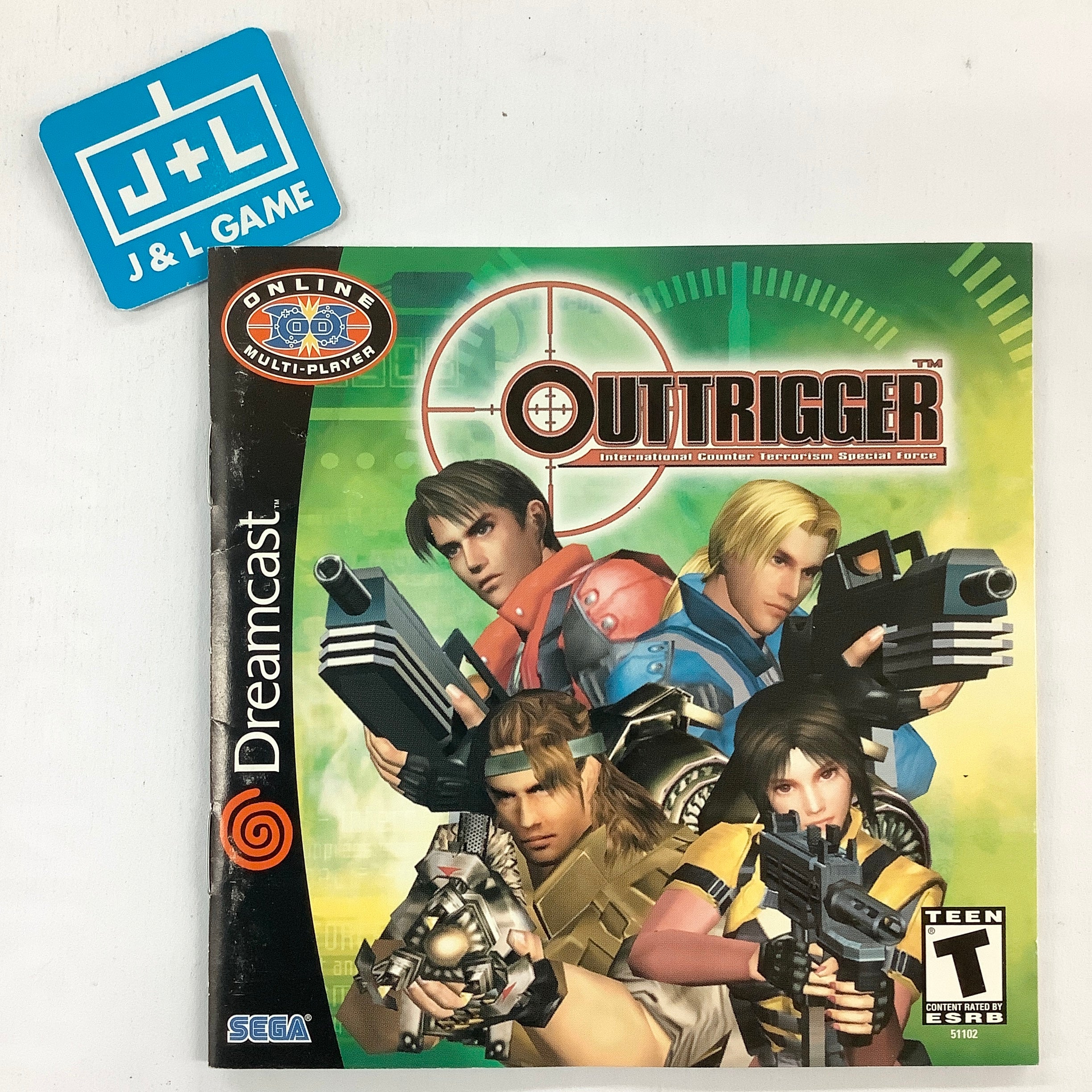 OutTrigger: International Counter Terrorism Special Force - (DC) SEGA Dreamcast [Pre-Owned] Video Games Sega   