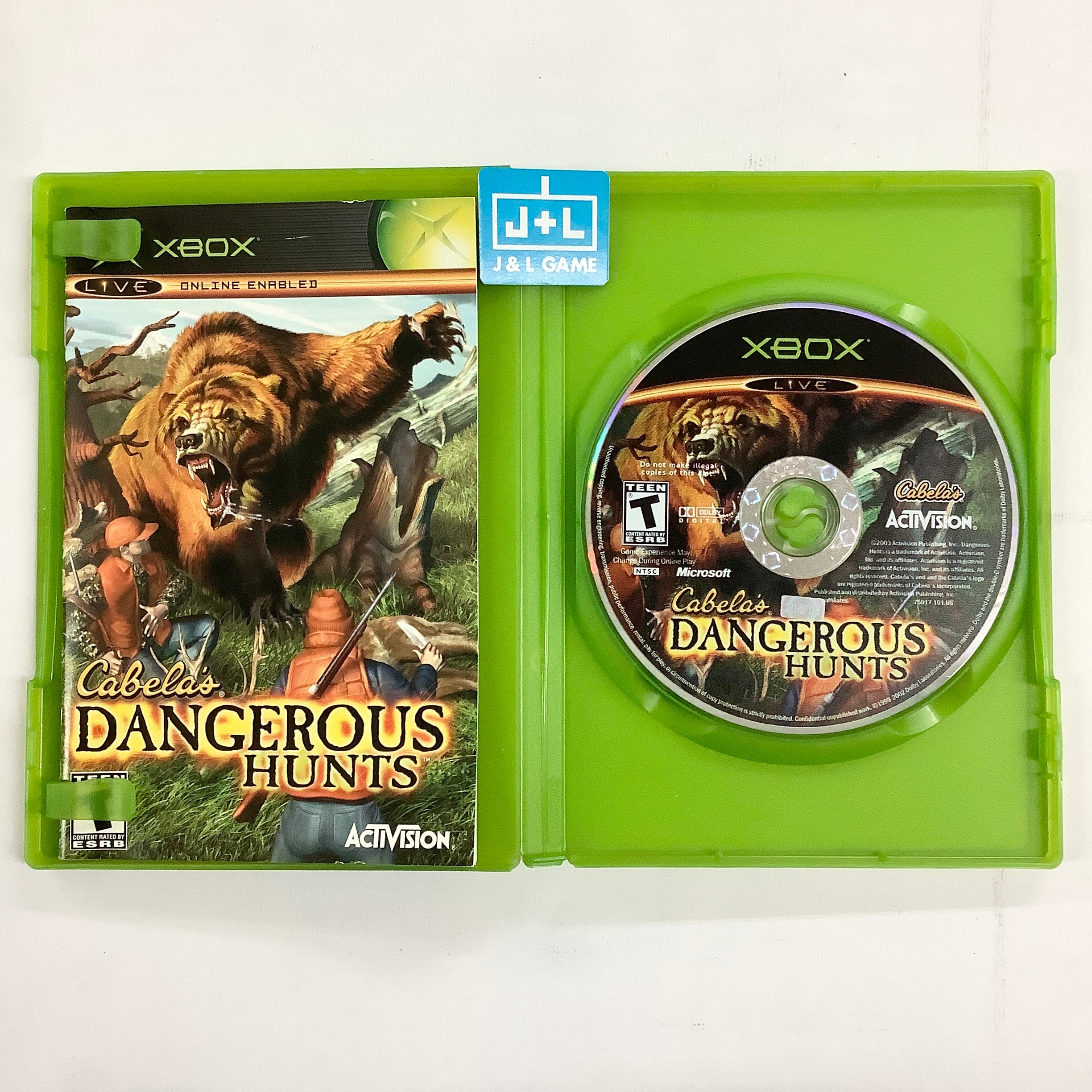 Cabela's Dangerous Hunts - (XB) Xbox [Pre-Owned] Video Games Activision   