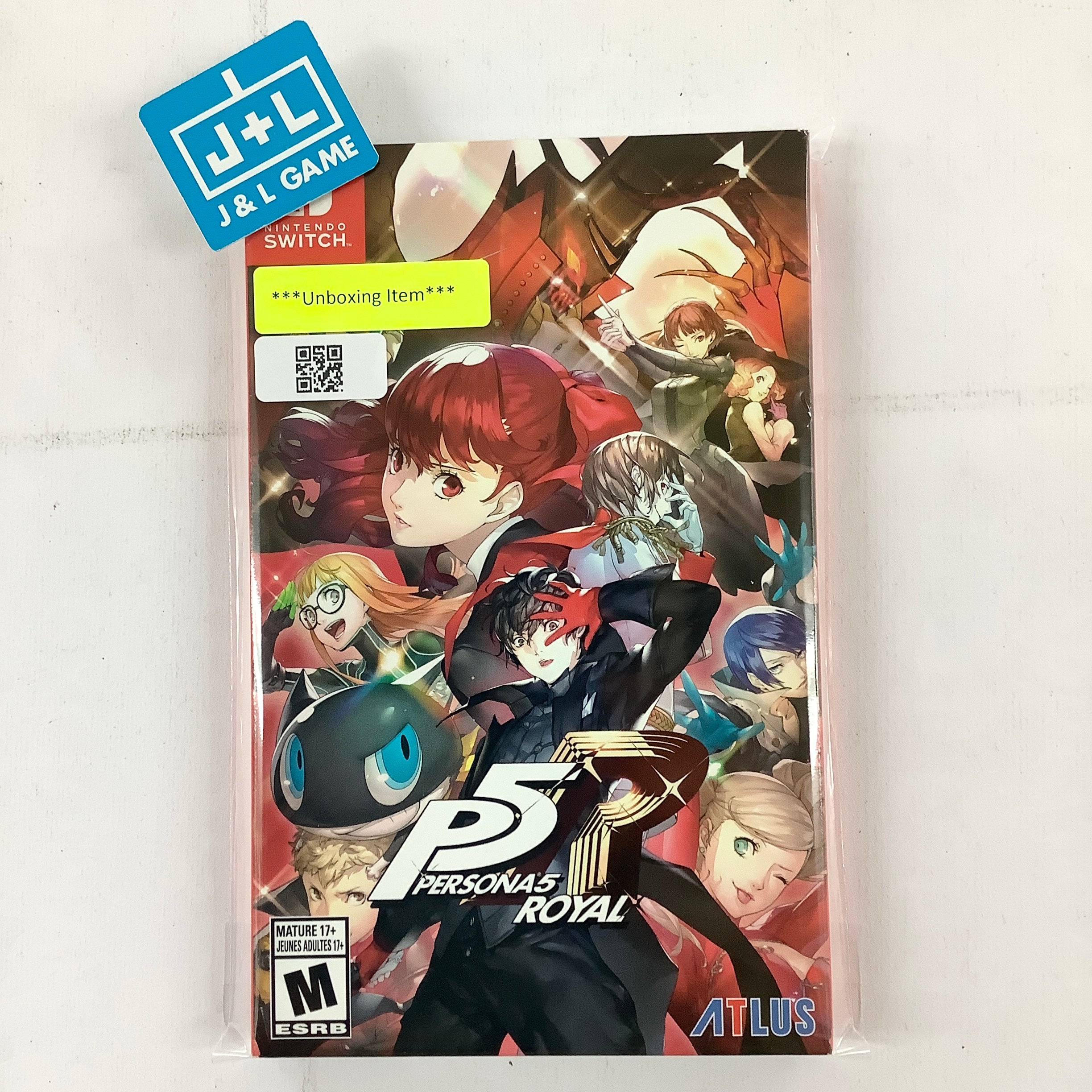 Persona 5 Royal: Steelbook Launch Edition - (NSW) Nintendo Switch [UNBOXING] Video Games SEGA   
