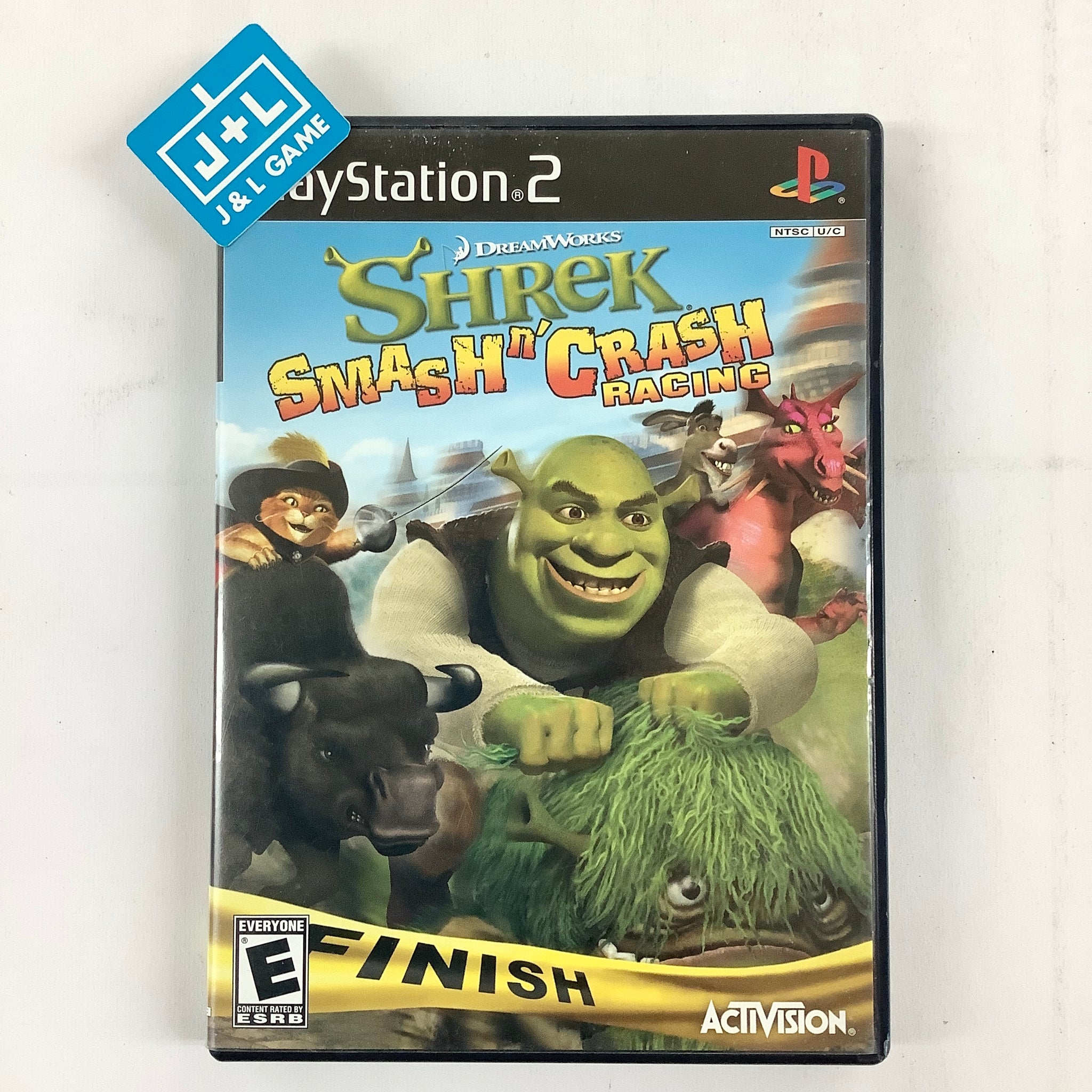 Shrek Smash n' Crash Racing - (PS2) PlayStation 2 [Pre-Owned] – J&L Video  Games New York City