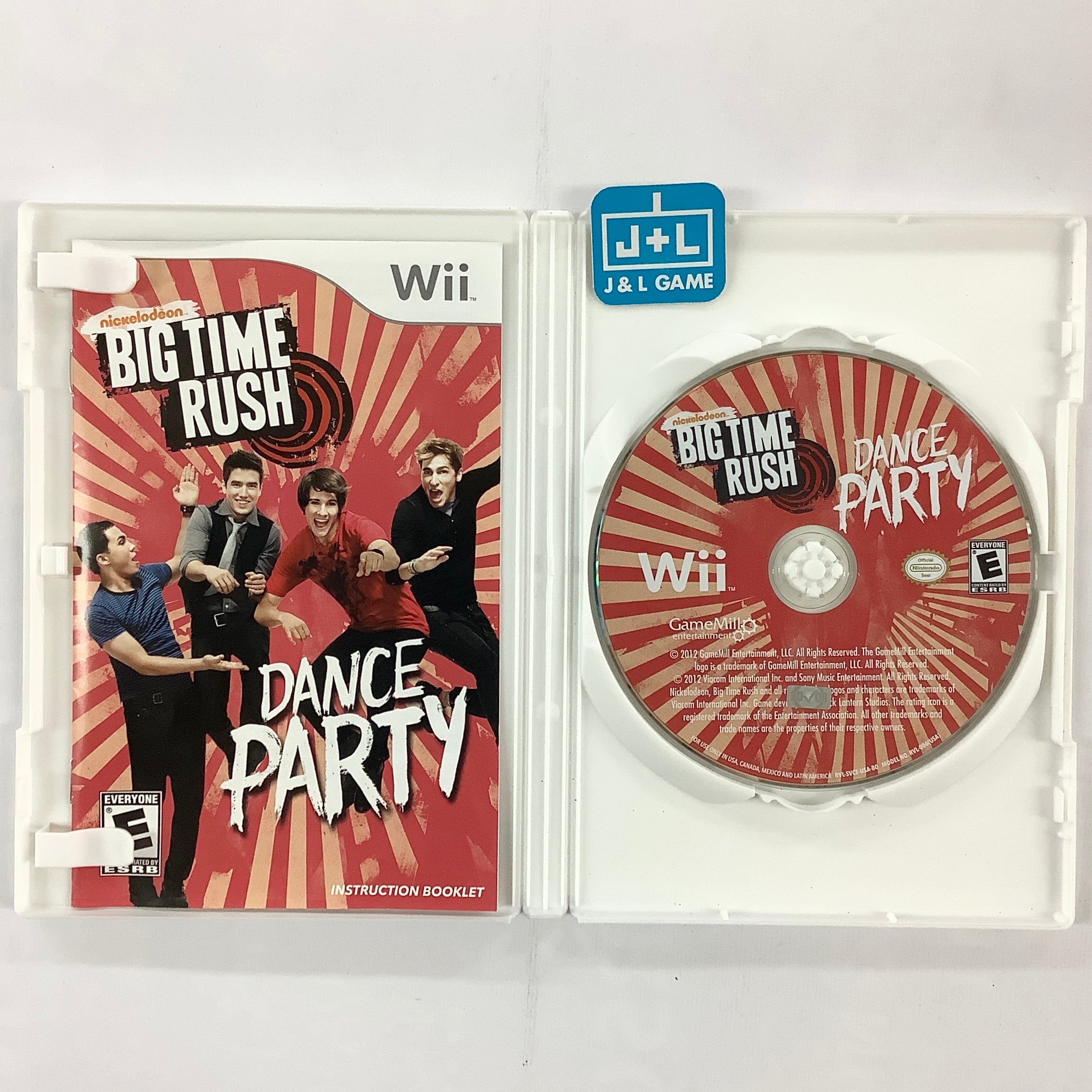 Big Time Rush: Dance Party - Nintendo Wii [Pre-Owned] Video Games GameMill Publishing   